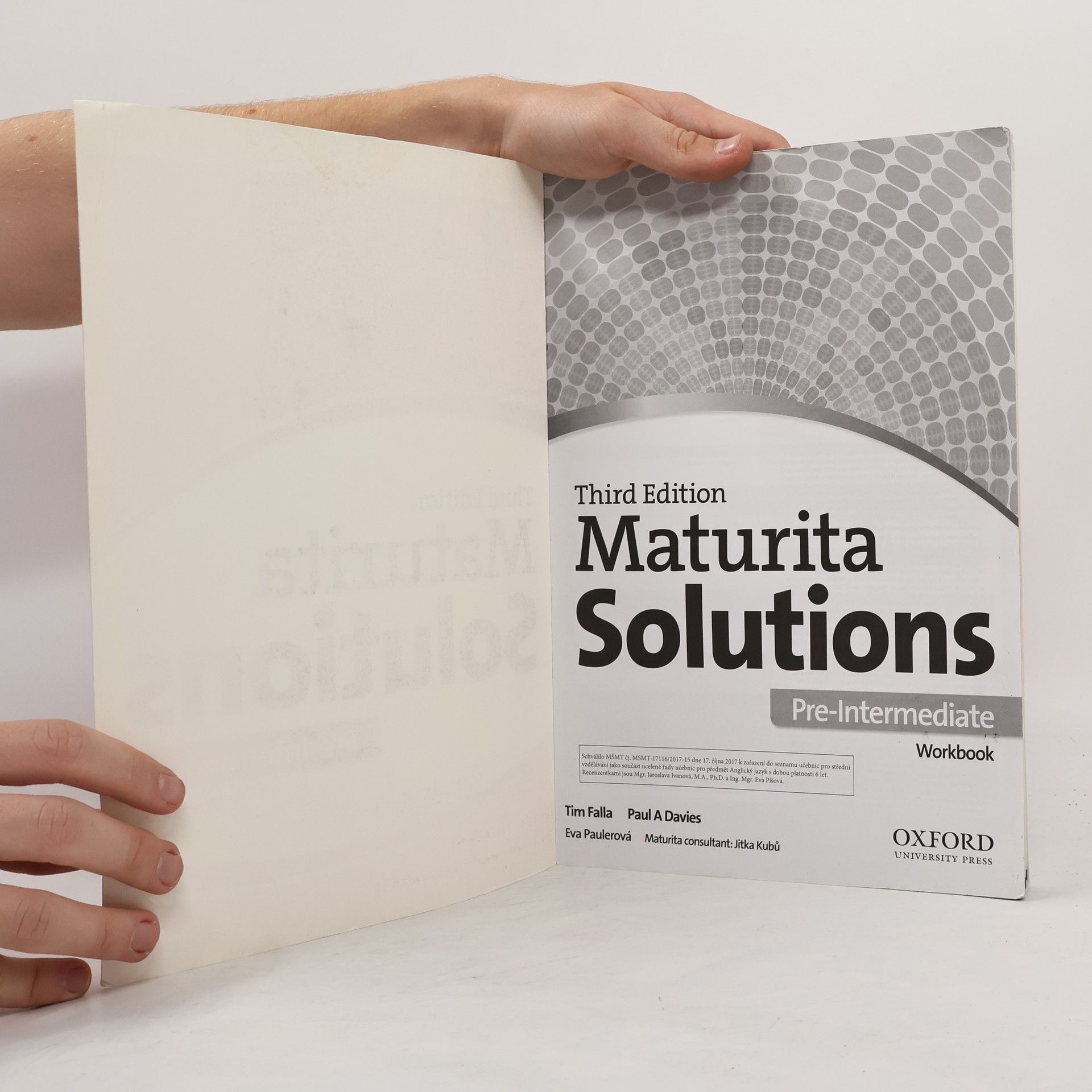 Tim Falla Maturita Solutions. Pre-Intermediate. Workbook