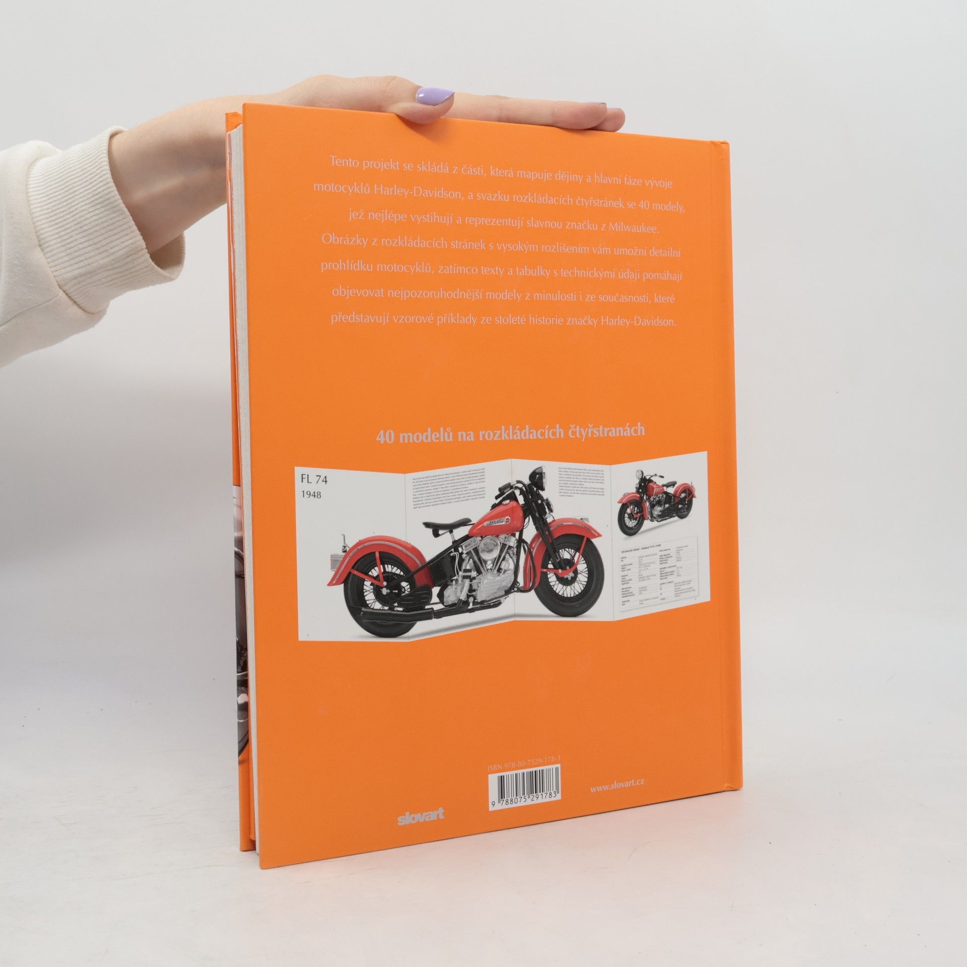 Marco De Fabianis Manferto Harley-Davidson: Legendární modely.