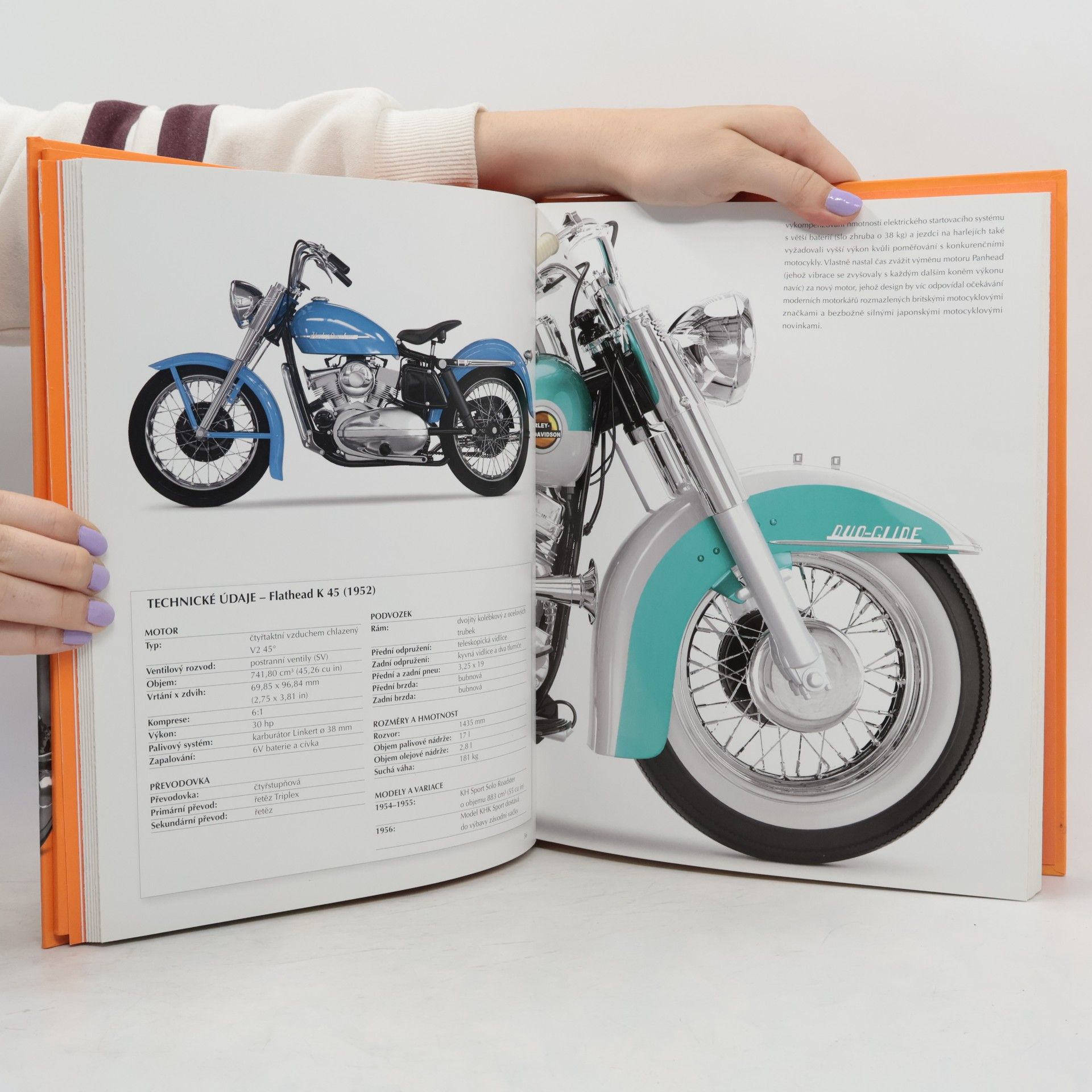 Marco De Fabianis Manferto Harley-Davidson: Legendární modely.