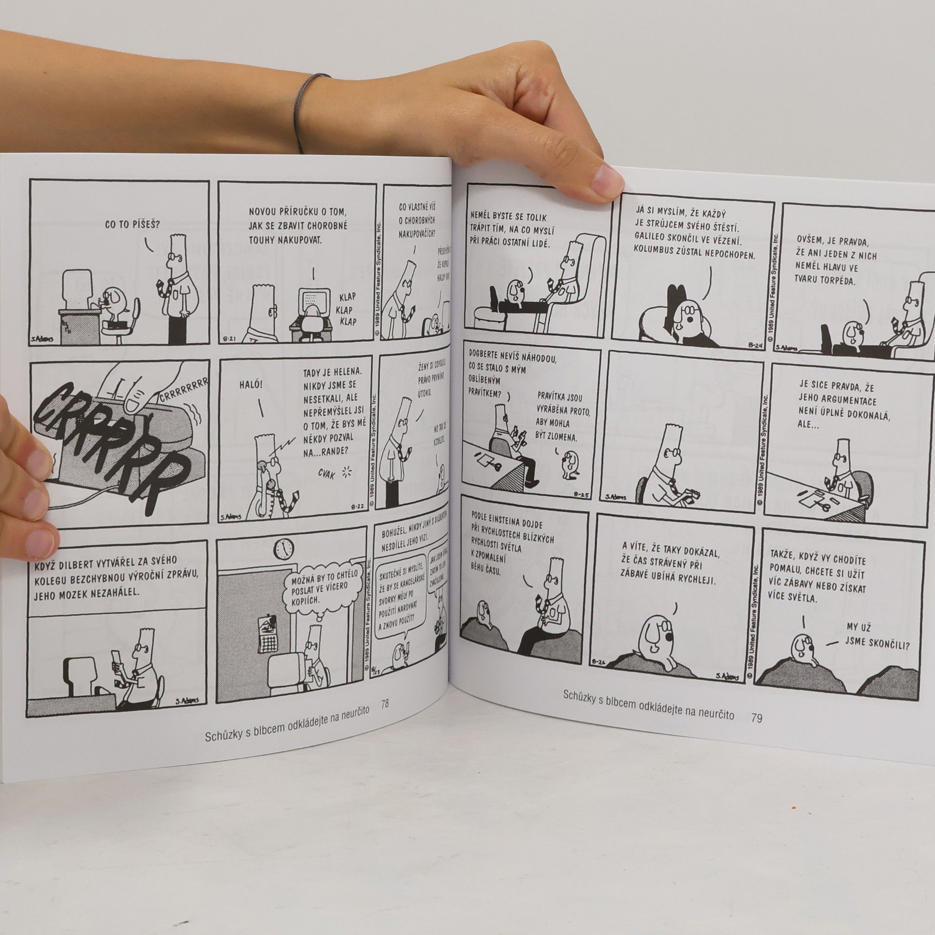 Scott Adams Schůzky s blbcem odkládejte na neurčito