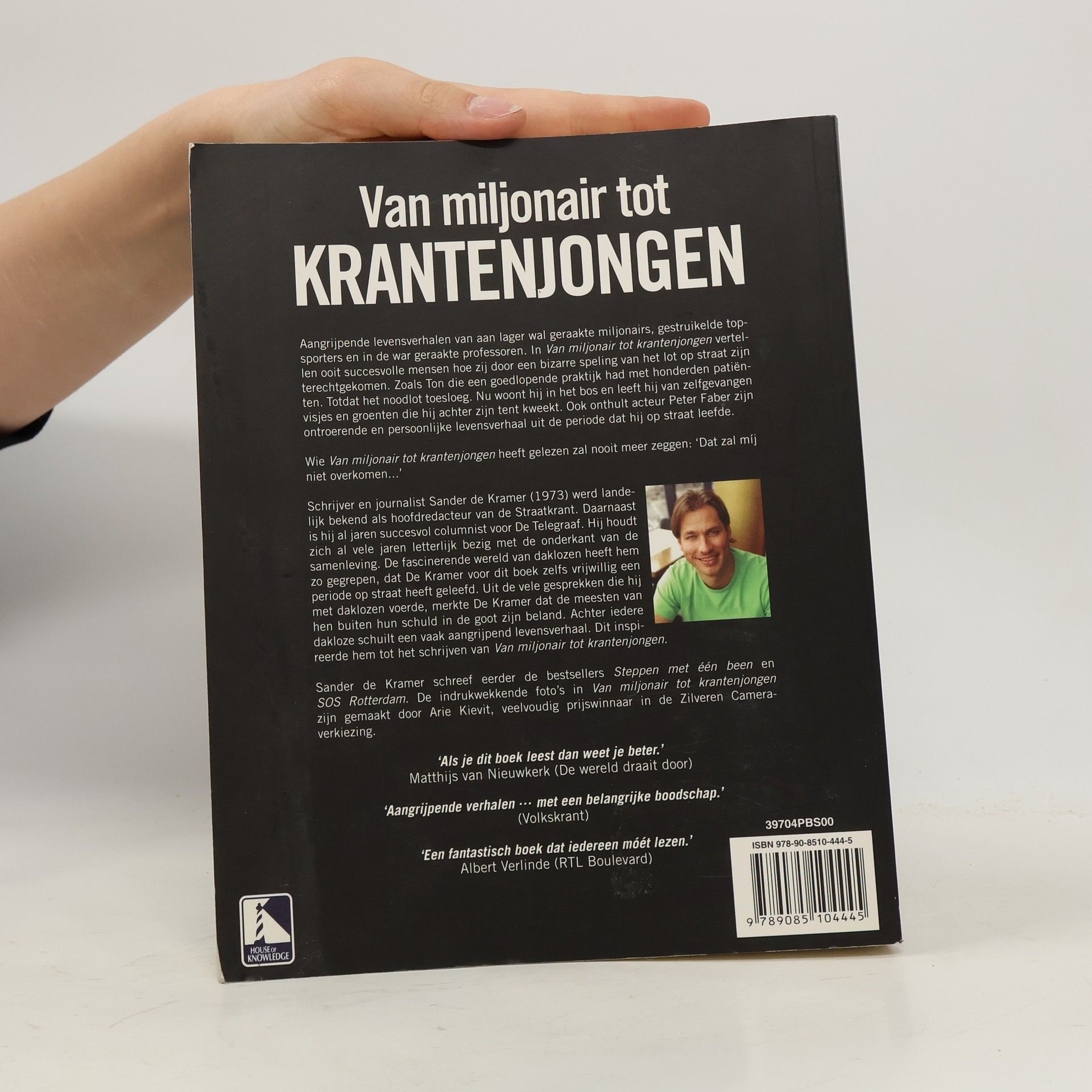 Sander de Kramer Van miljonair tot krantenjongen