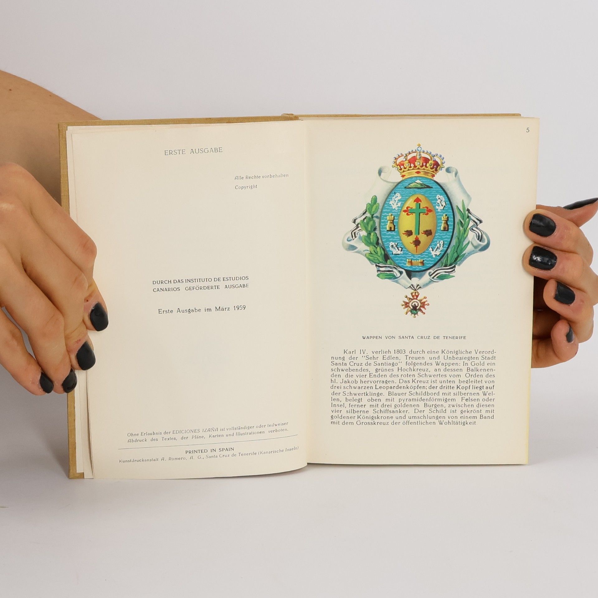 Luis Diego Cuscoy Das Buch von Teneriffa