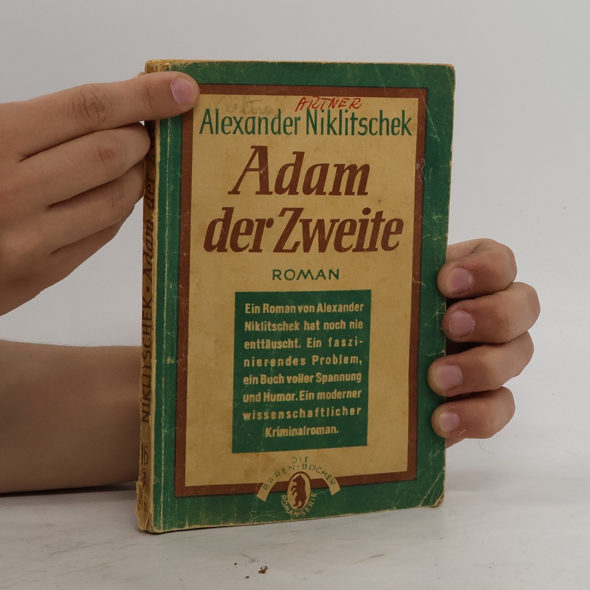 Alexander Niklitschek Adam der Zweite