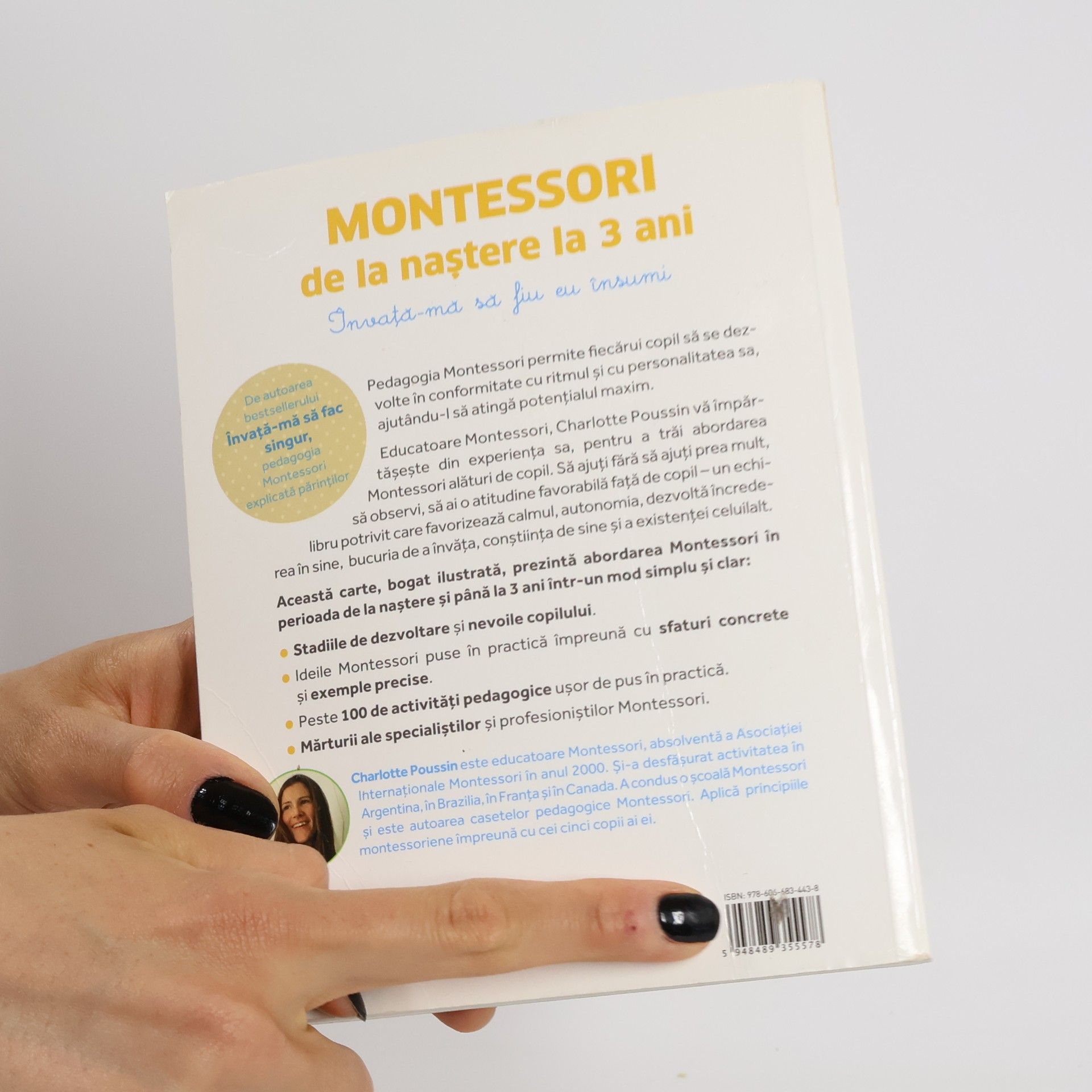 Charlotte Poussin Montessori de la naștere la 3 ani