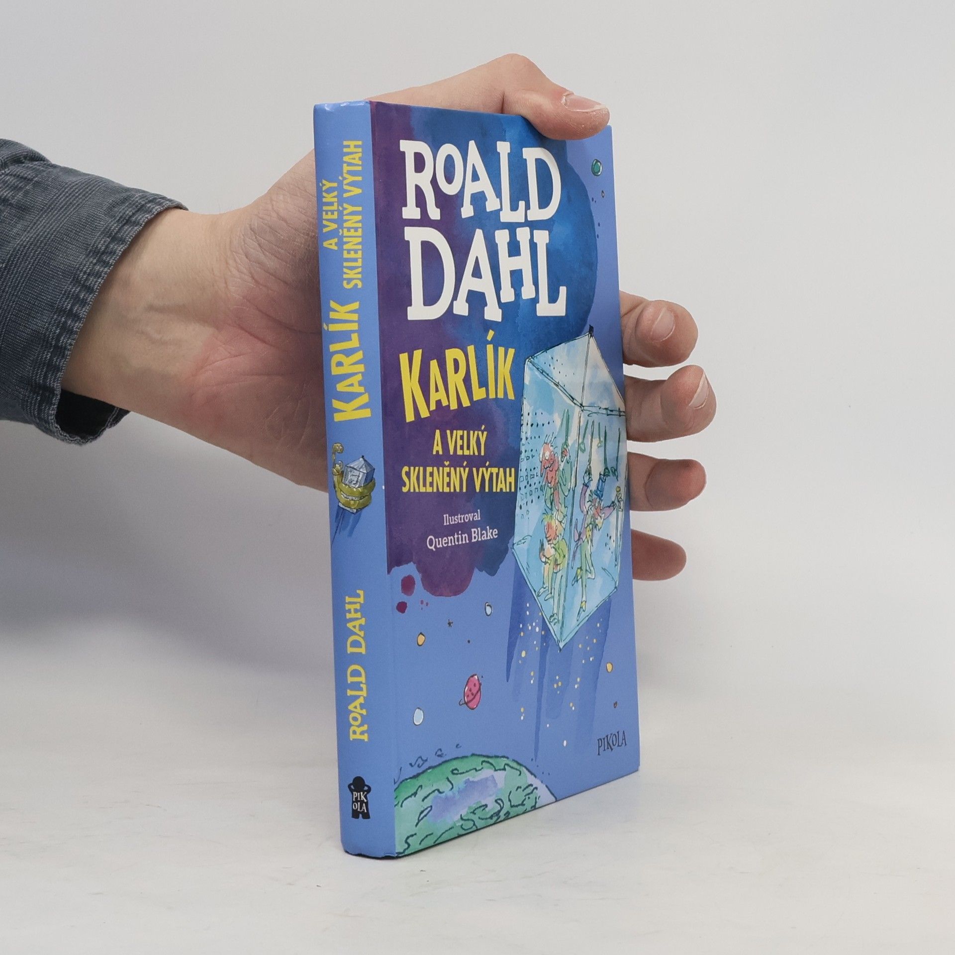 Roald Dahl Karlík a velký skleněný výtah