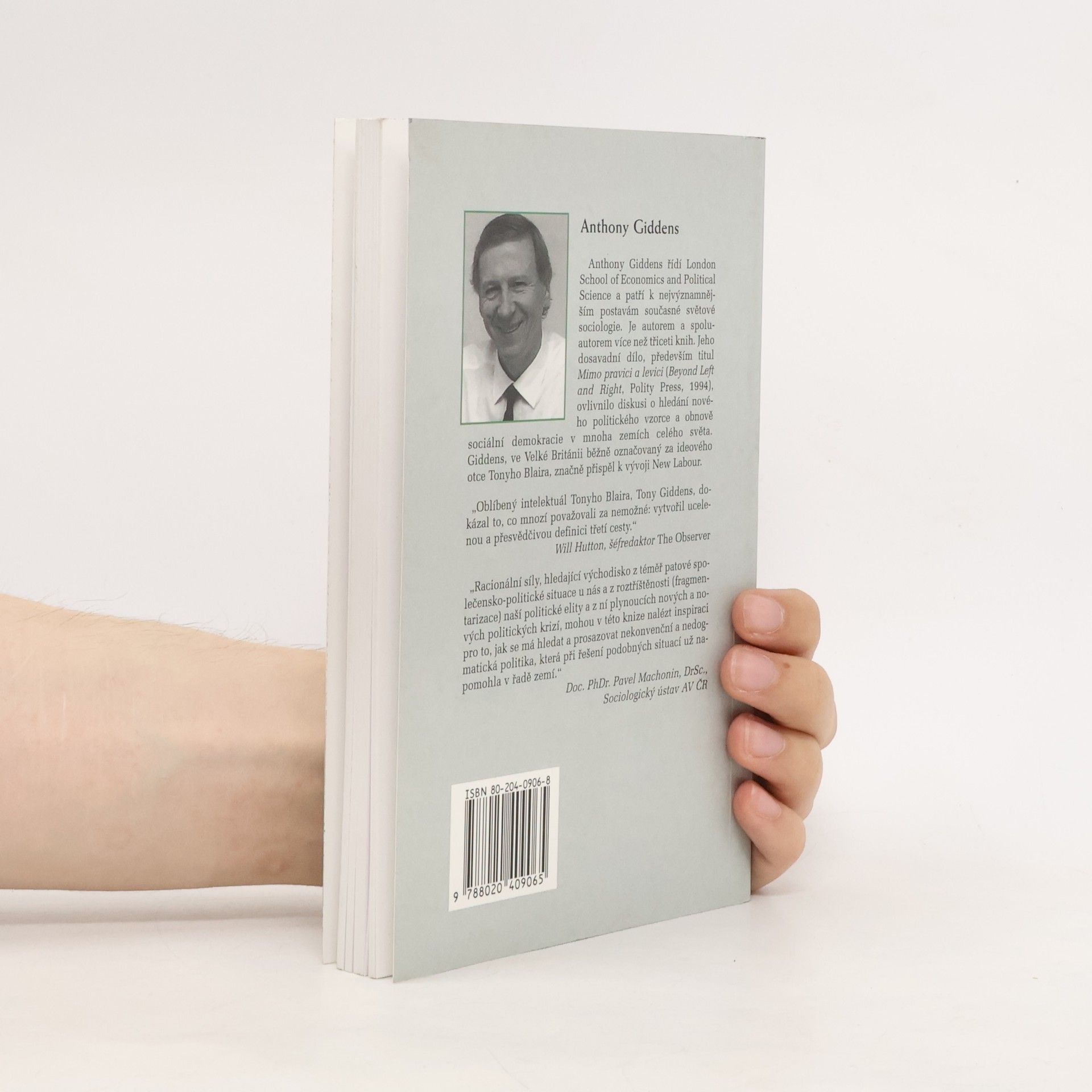Anthony Giddens Třetí cesta. Obnova sociální demokracie