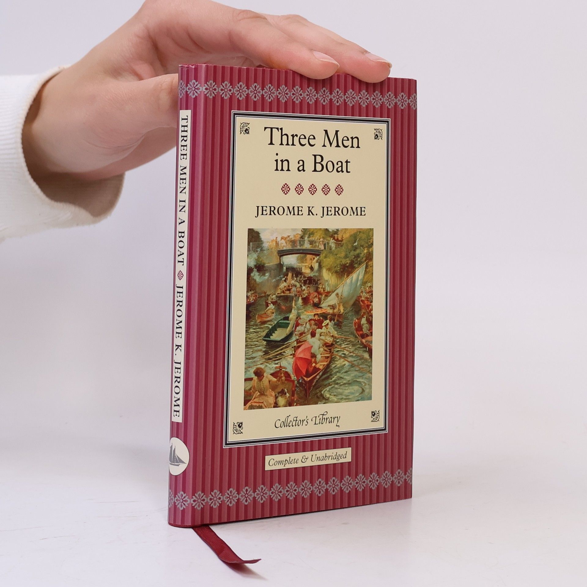 Jerome K. Jerome Three Men in a Boat. Drei Mann in einem Boot, ganz zu schweigen vom Hund, englische Ausgabe