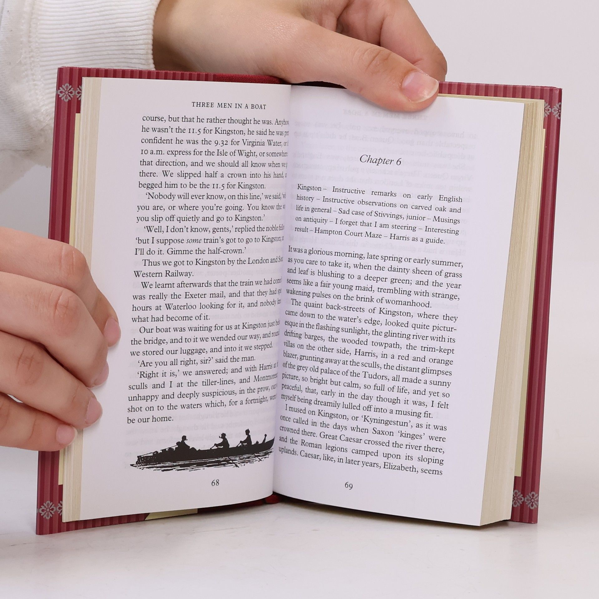 Jerome Klapka Jerome Three Men in a Boat. Drei Mann in einem Boot, ganz zu schweigen vom Hund, englische Ausgabe