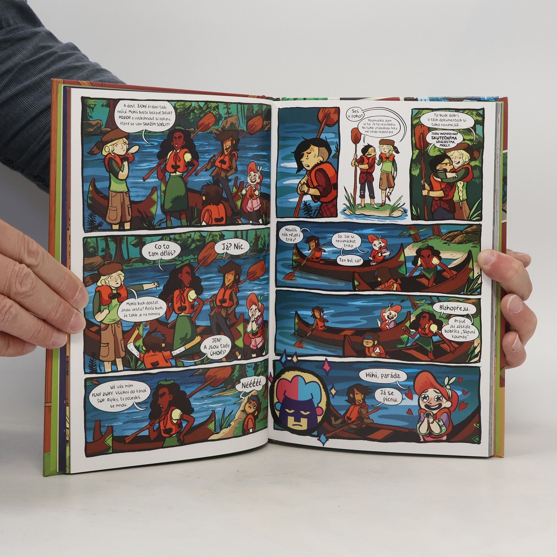 N.D. Stevenson Záleskautky = Lumberjanes. Střež se svaté kočičky
