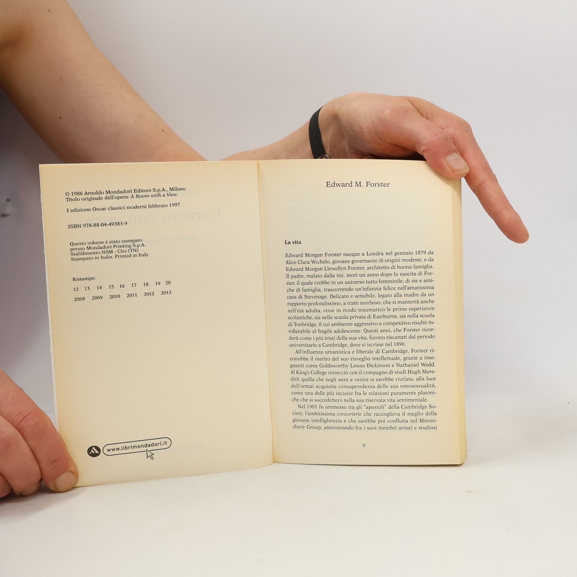 Edward M. Forster Oscar classici moderni - 151: Camera con vista