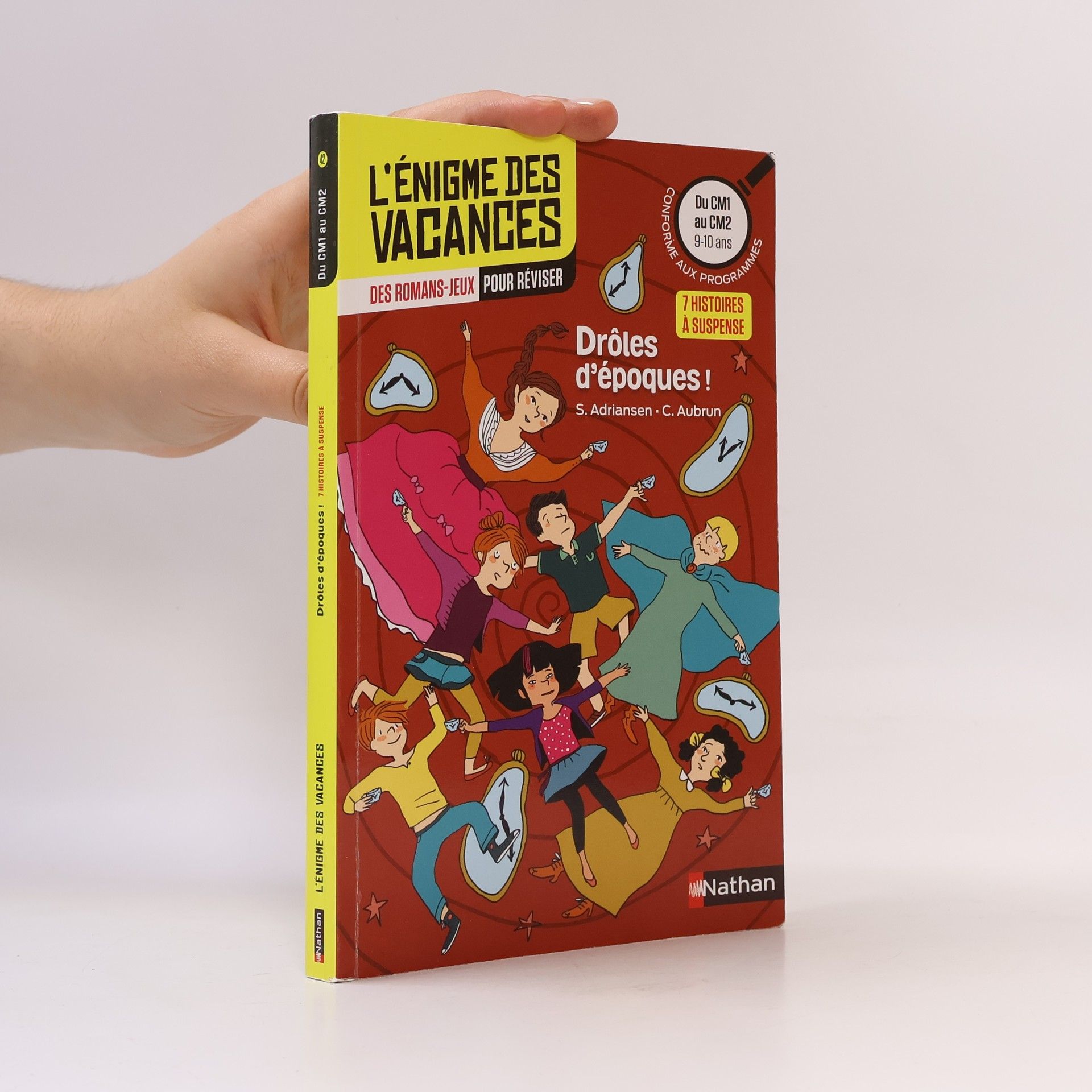 Collectif L'énigme des vacances du CM1 au CM2 Drôles d'époques !