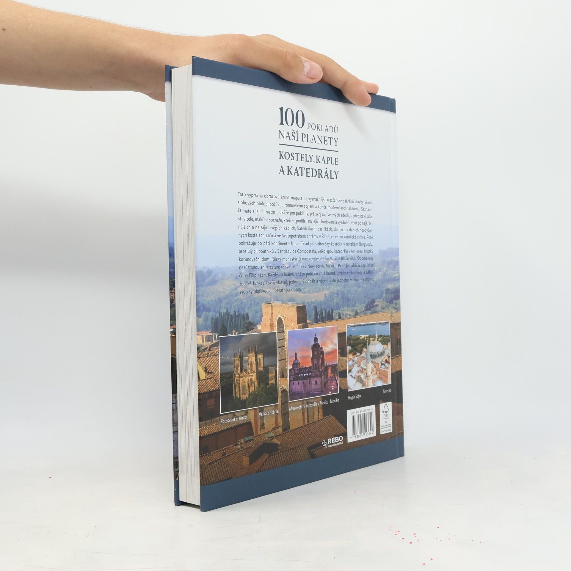 Rolf Schneider 100 pokladů naší planety. Kostely, kaple a katedrály