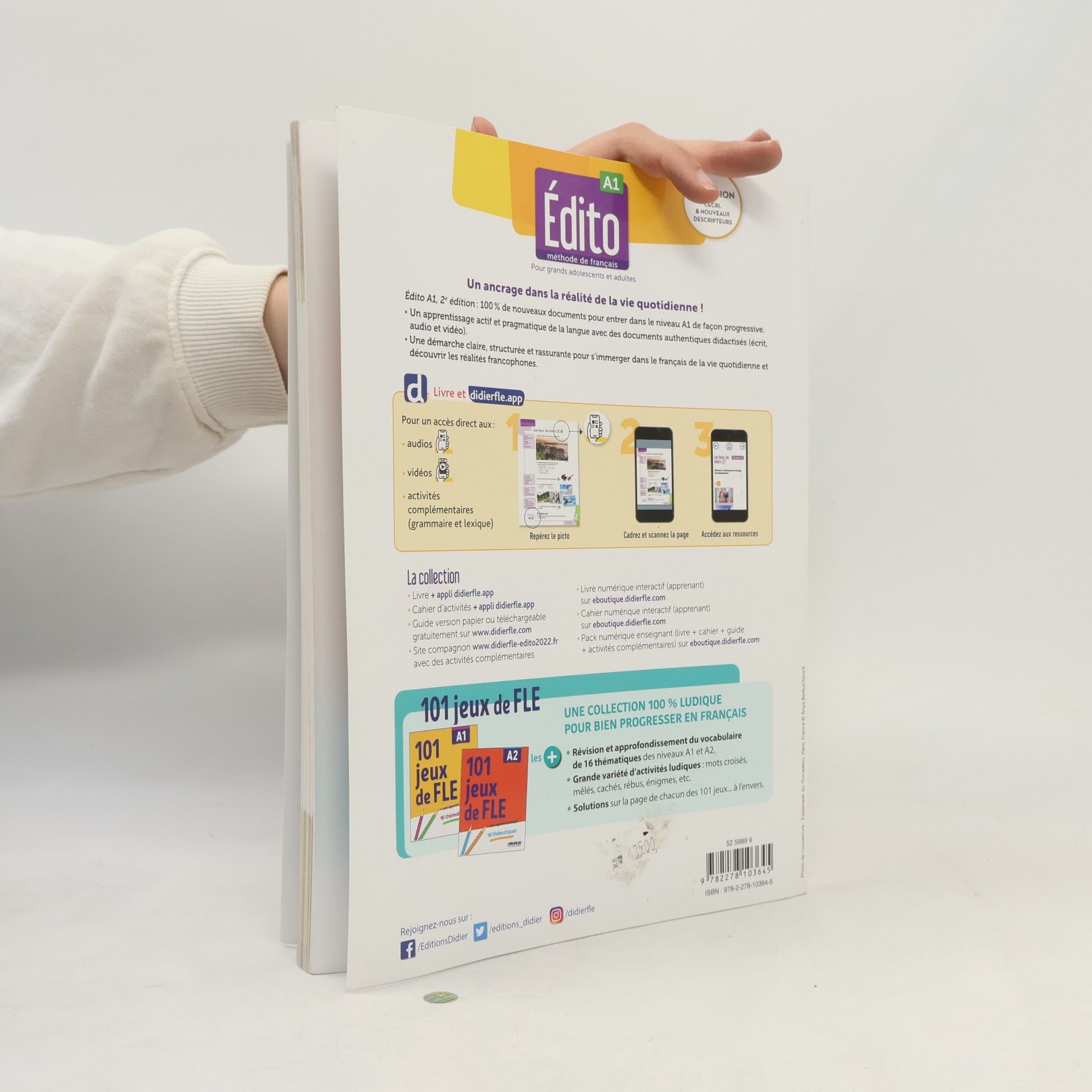 Sylvie Pons Édito : méthode de français. A1