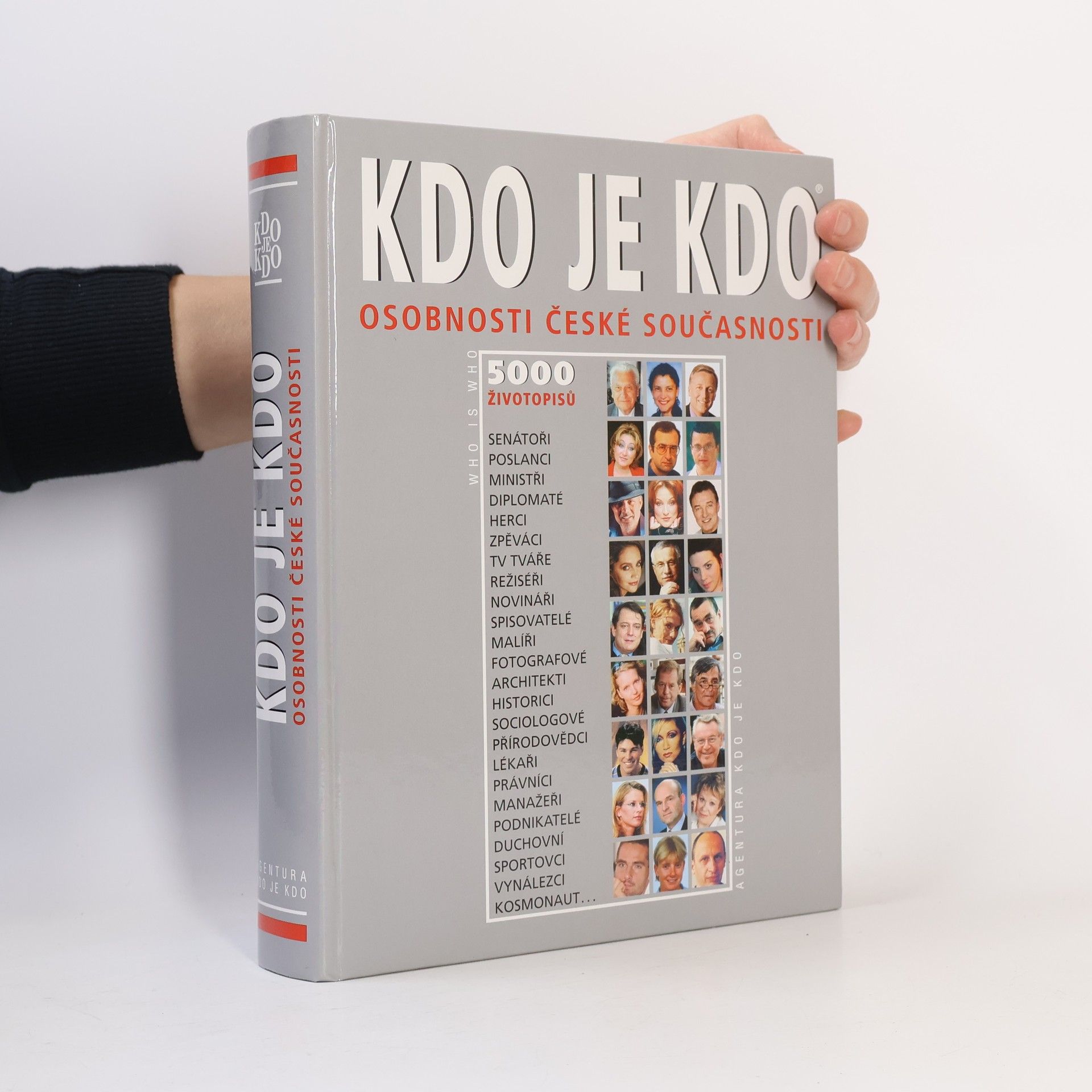 Michael Třeštík Kdo je kdo = Who is who. Ssobnosti české současnosti. 5000 životopisů