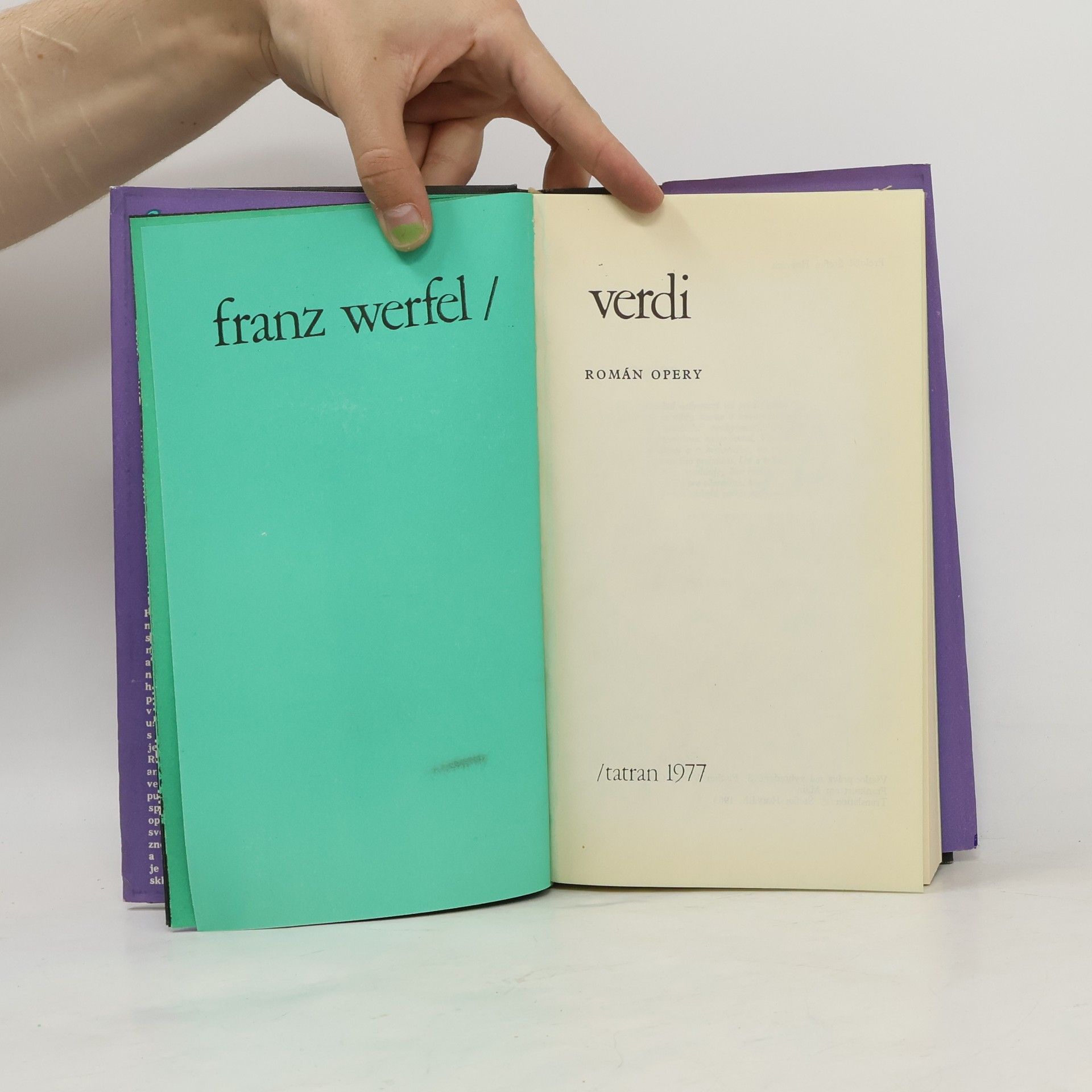 Franz Werfel Verdi
