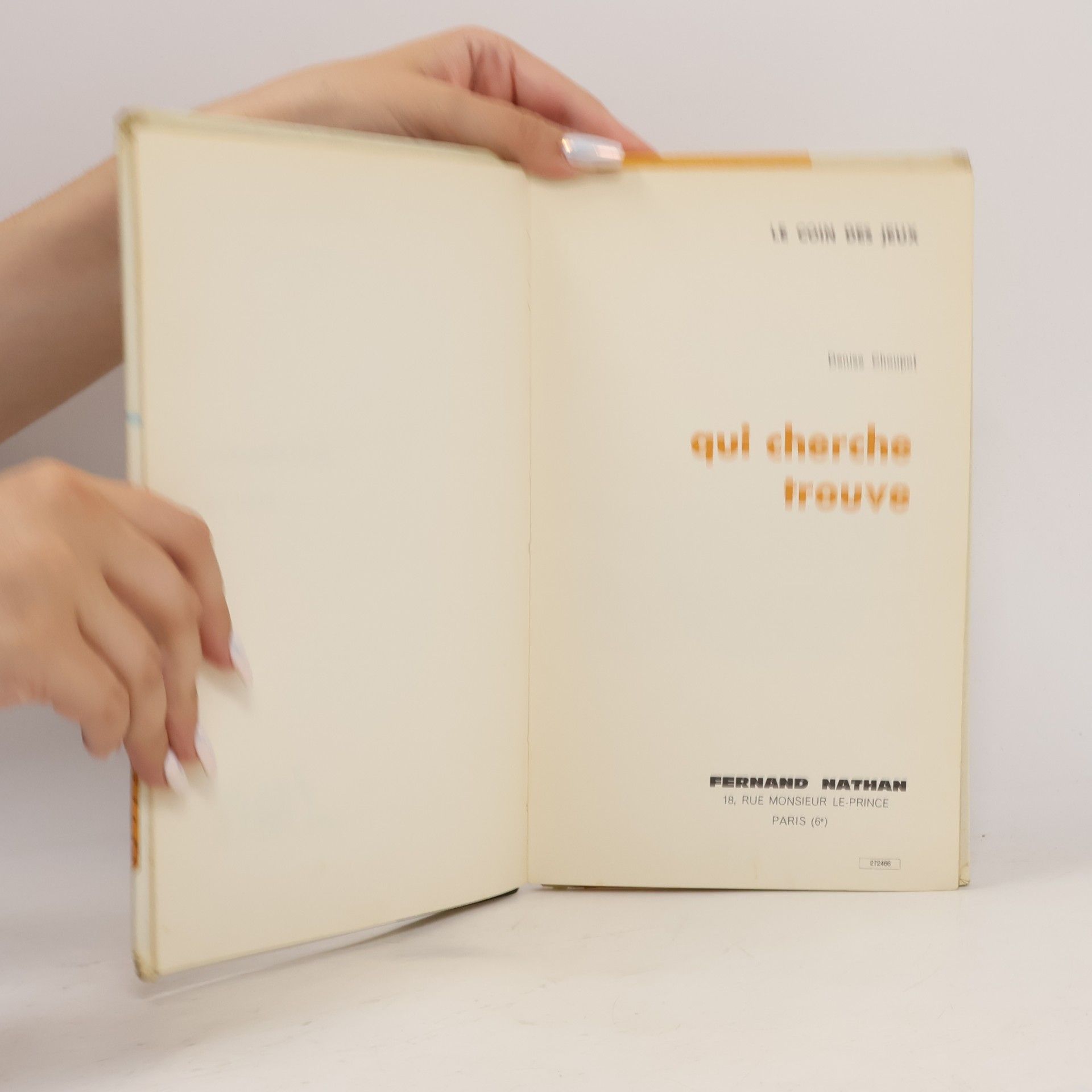 Denise Choupot Qui cherche trouve