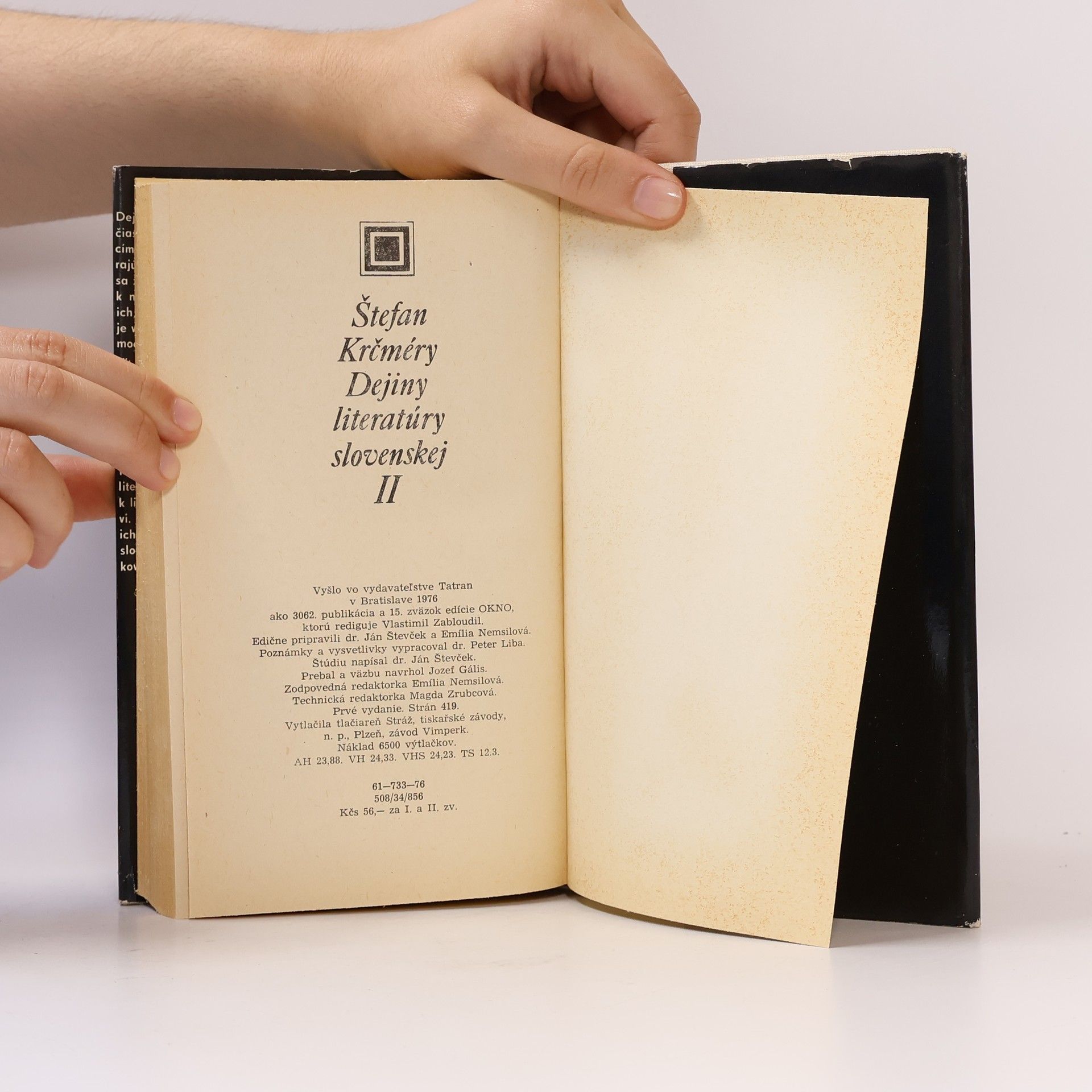 Štefan Krčméry Dejiny literatúry slovenskej II.
