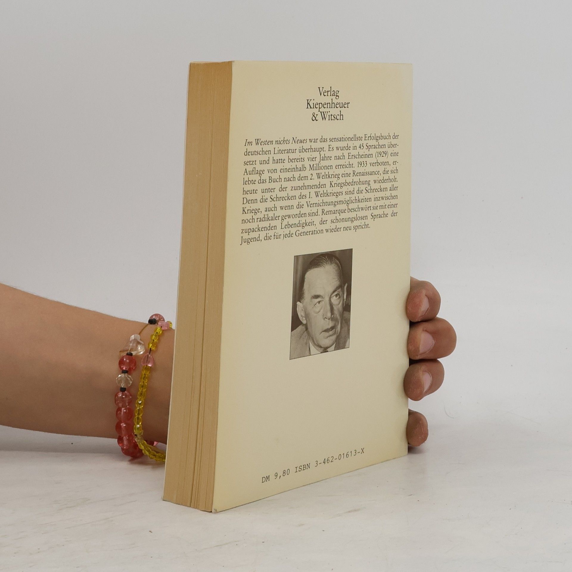 Erich Maria Remarque Im Westen nichts Neues