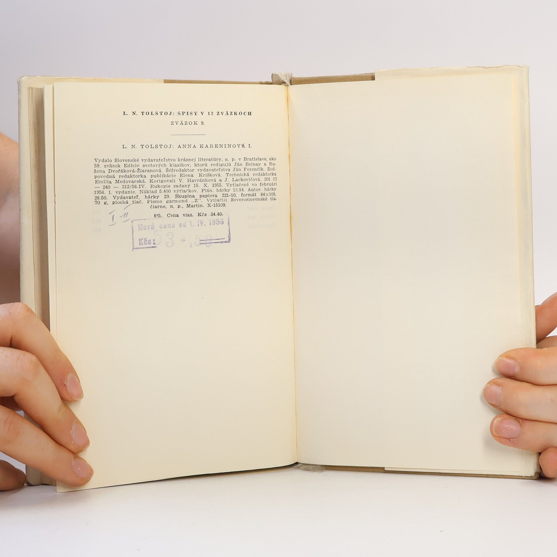 Lew Nikolajewitsch Tolstoi Anna Kareninová I.
