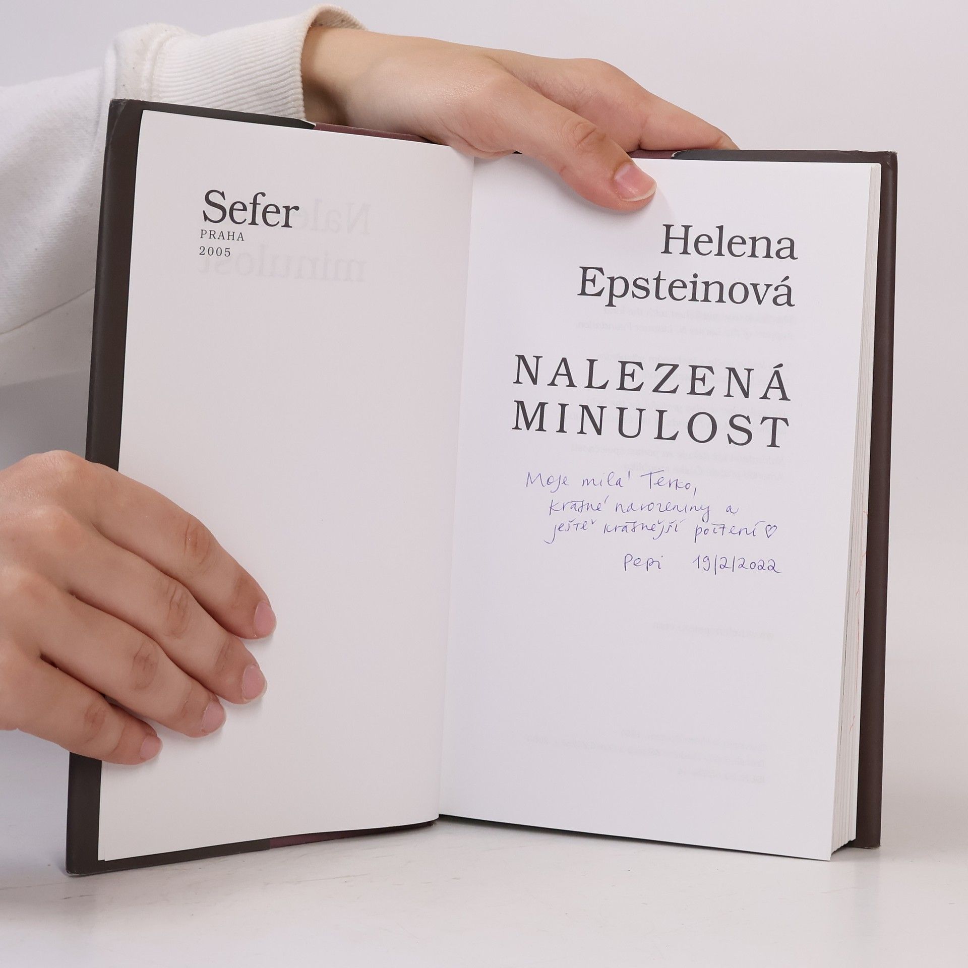 Helen Epstein Nalezená minulost