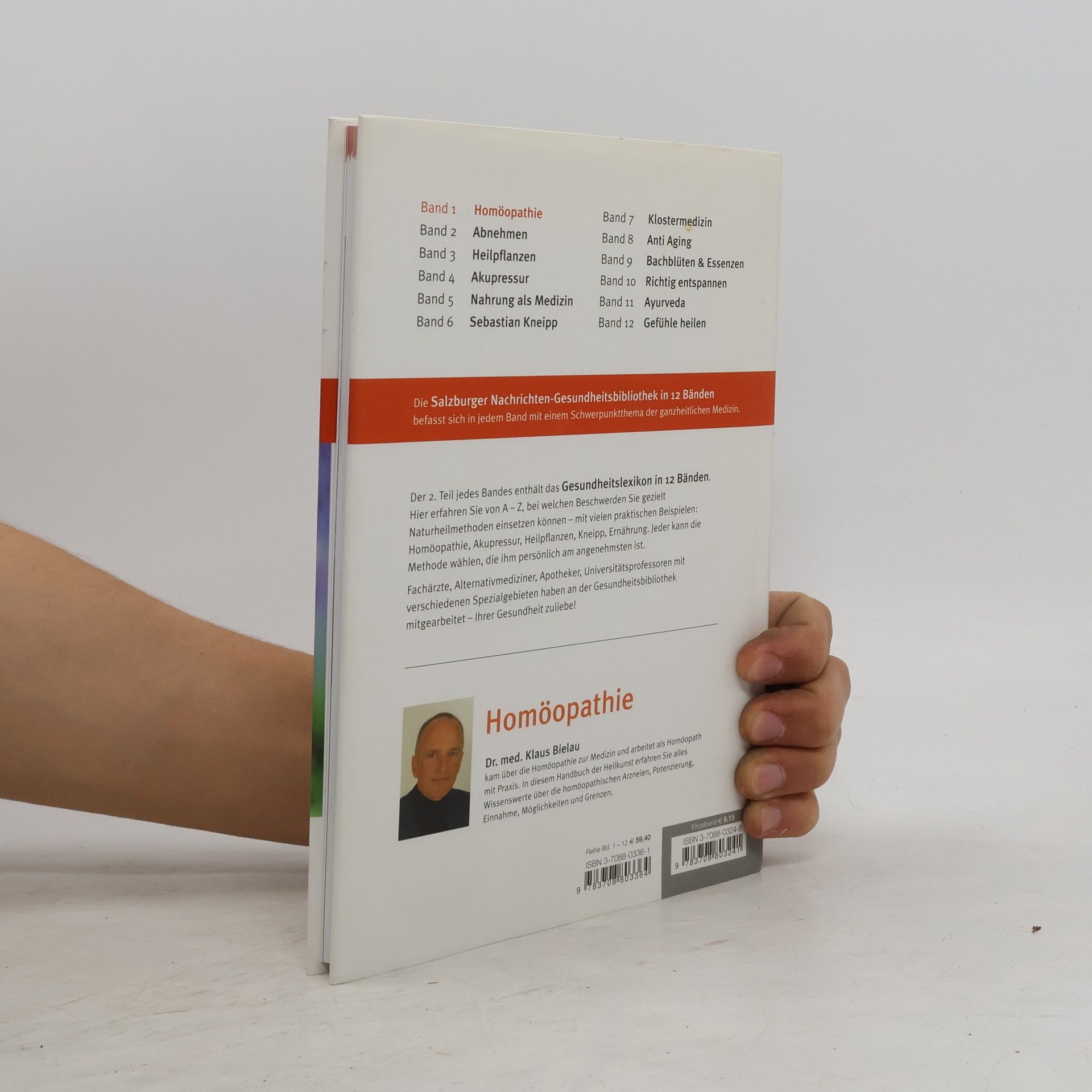 Klaus Bielau Salzburger Nachrichten Gesundheitsbibliothek - 1: Homöopathie