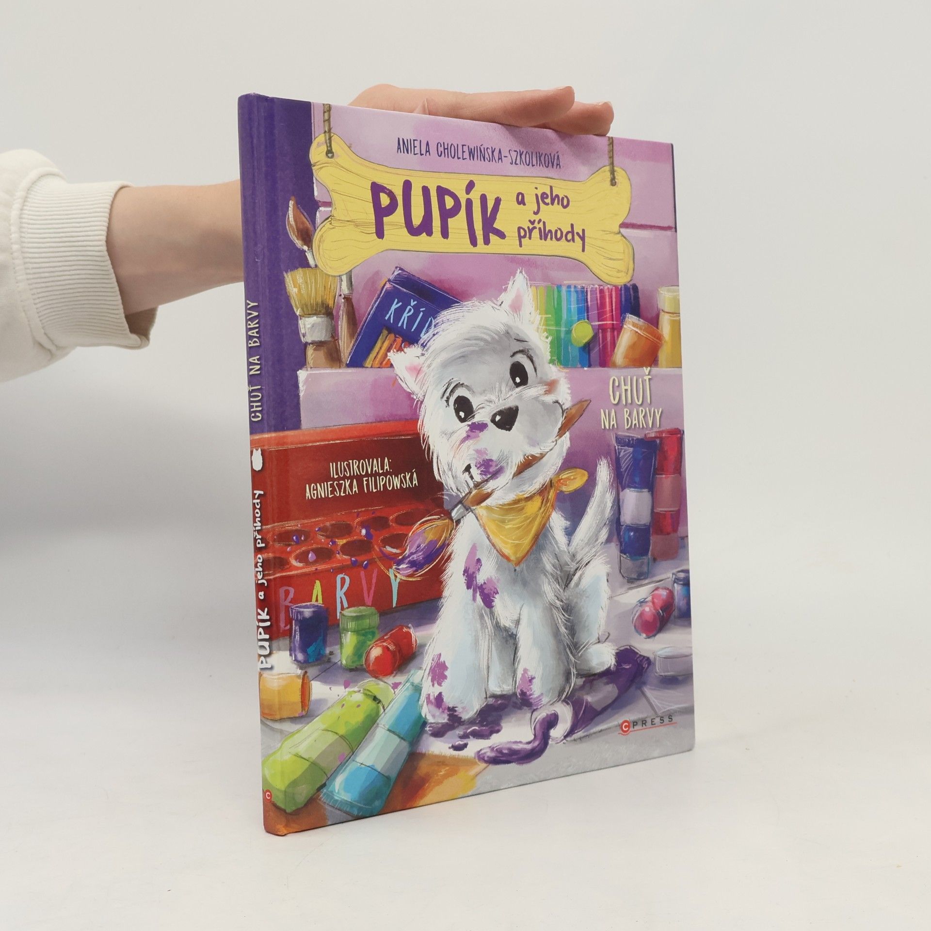 Aniela Cholewińská-Szkoliková Pupík a jeho příhody: Chuť na barvy