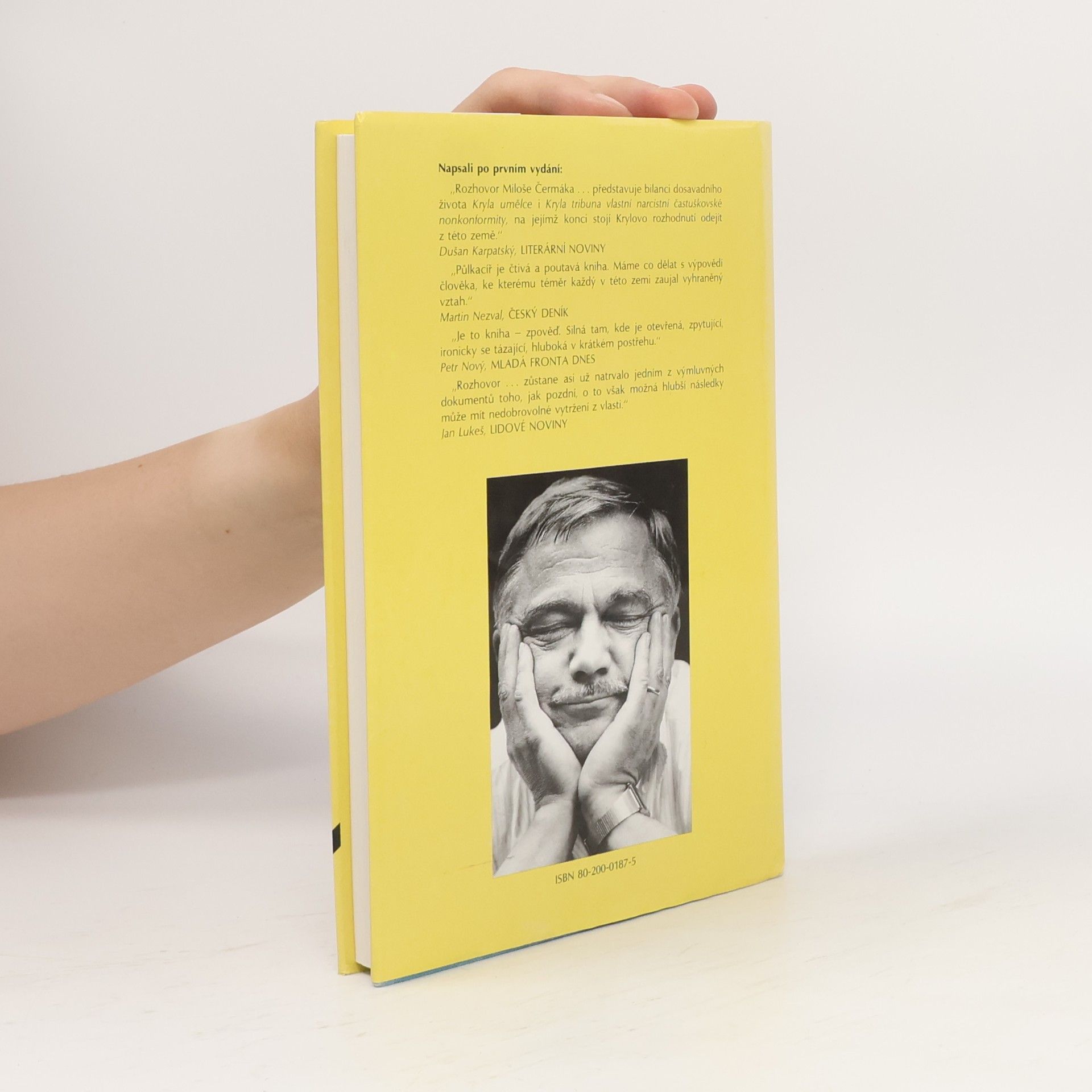 Miloš Čermák Půlkacíř. Rozhovor Miloše Čermáka s Karlem Krylem (2. vydání - doplněné)