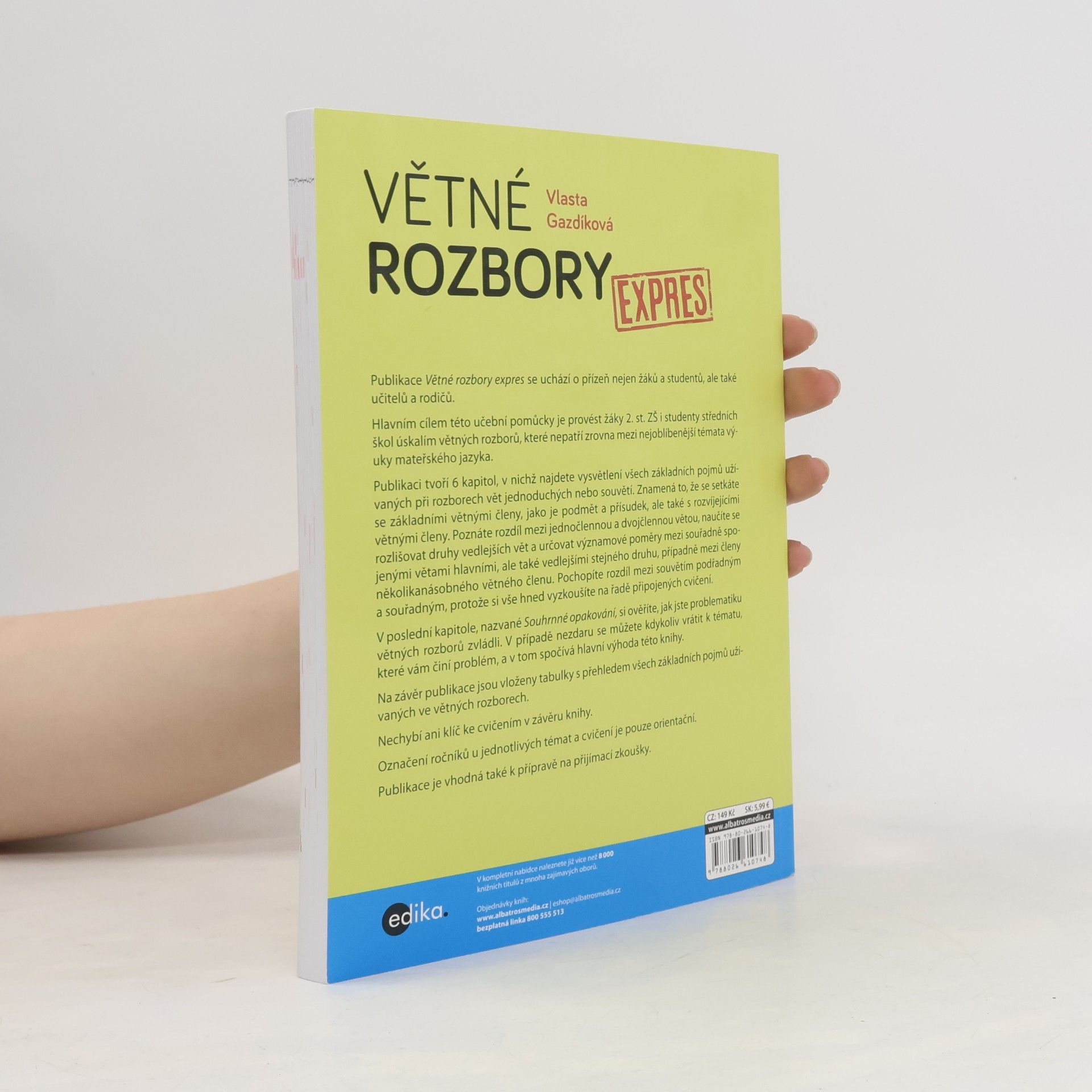 Vlasta Gazdíková Větné rozbory expres