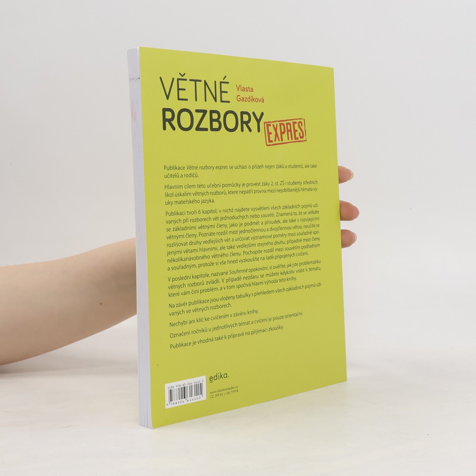 Vlasta Gazdíková Větné rozbory expres