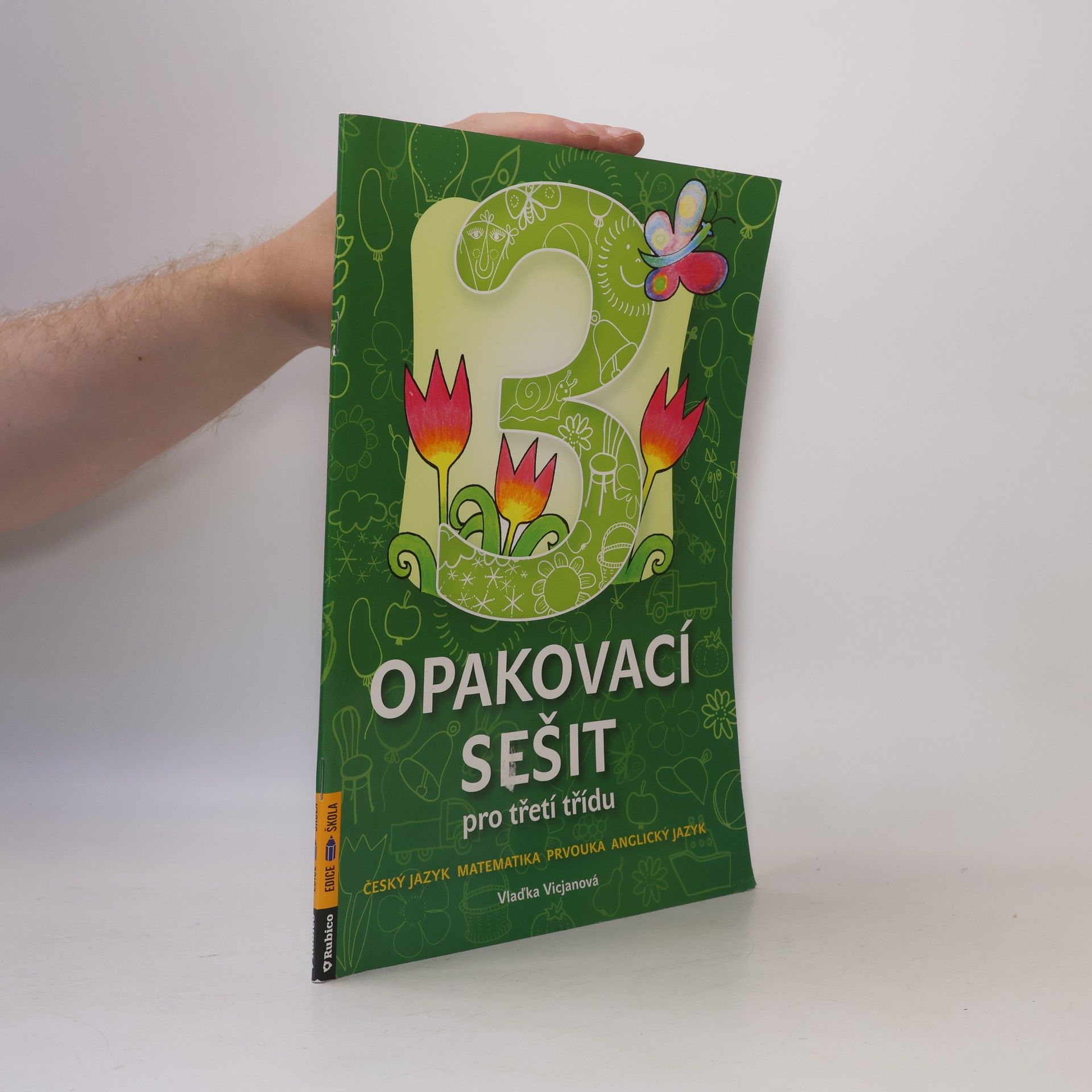 Vlaďka Gregorková Vicjanová Opakovací sešit pro třetí třídu : český jazyk, matematika, prvouka, anglický jazyk