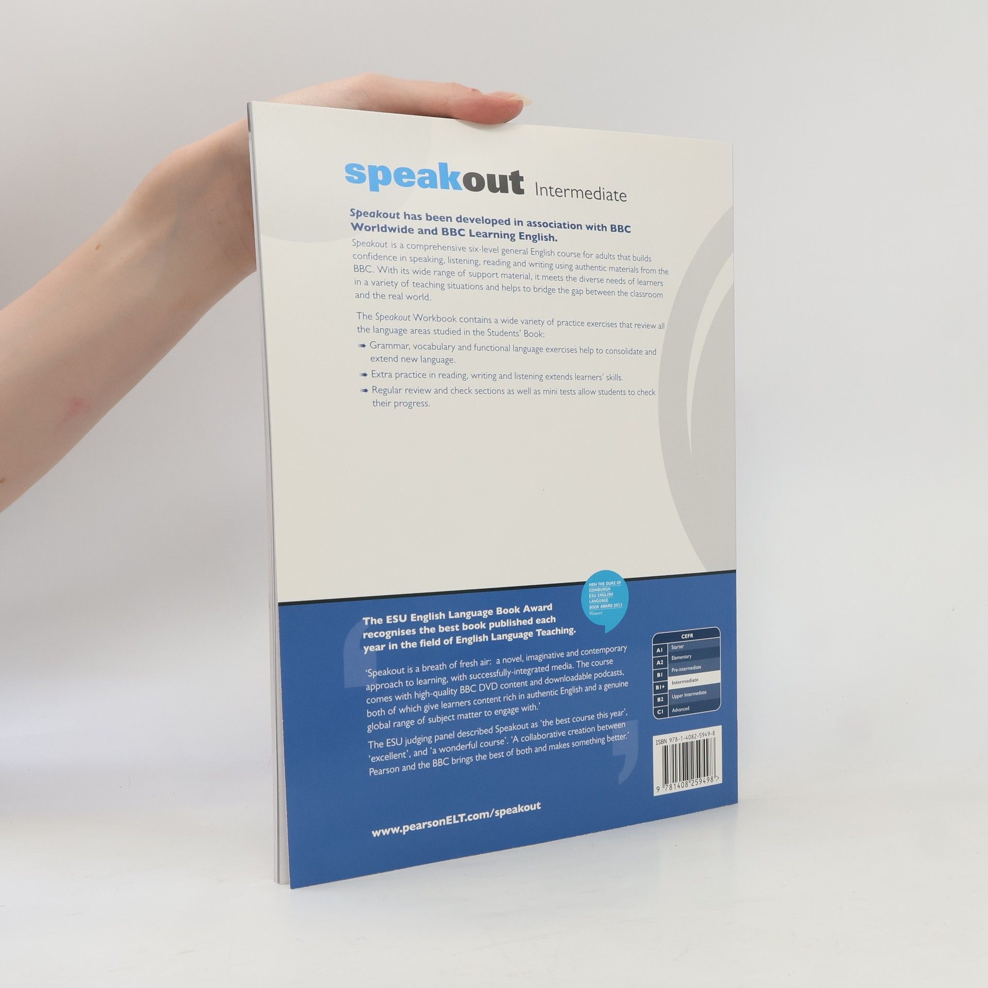 Antonia Clare Speakout. Intermediate. Workbook with key