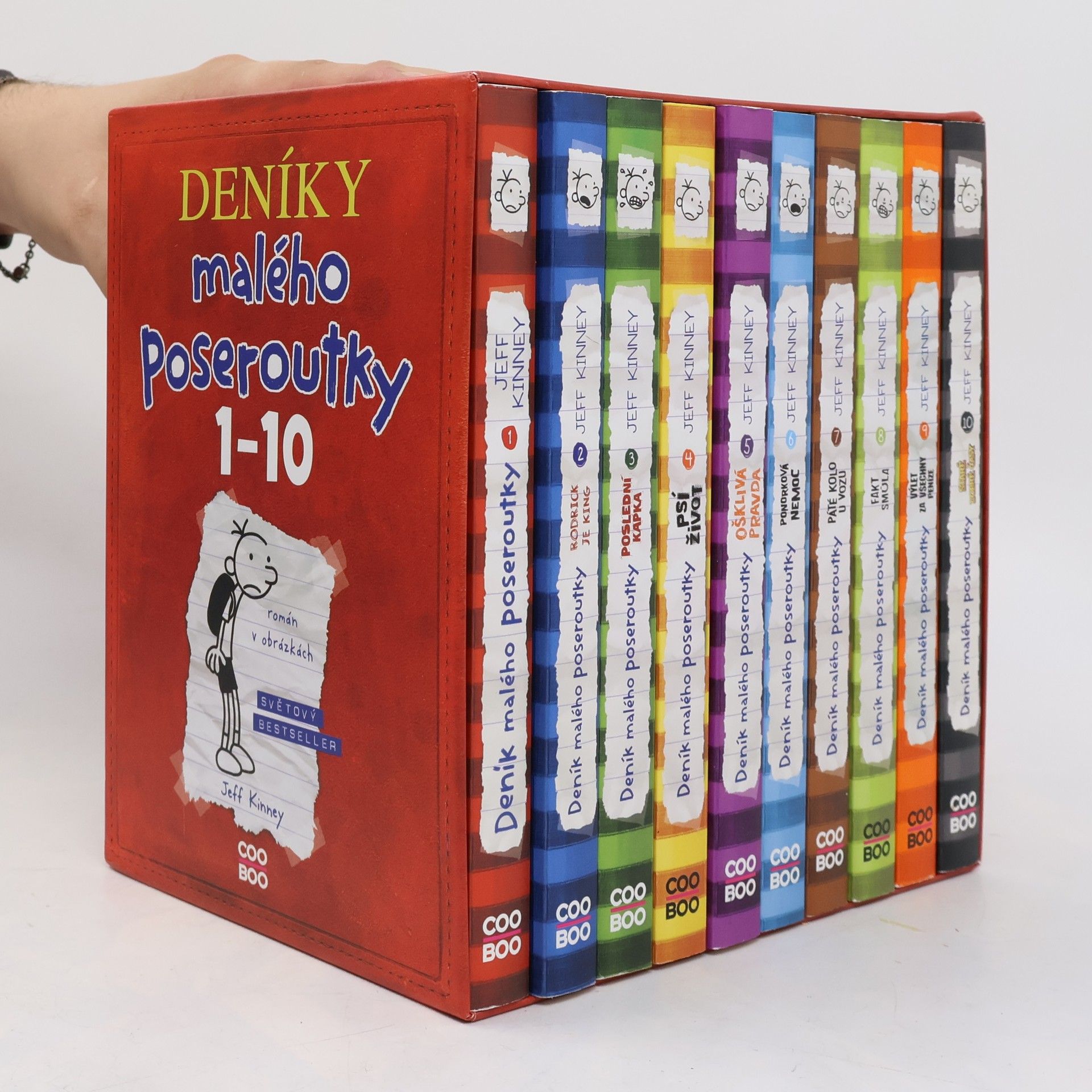Jeff Kinney Deník malého poseroutky 1-10