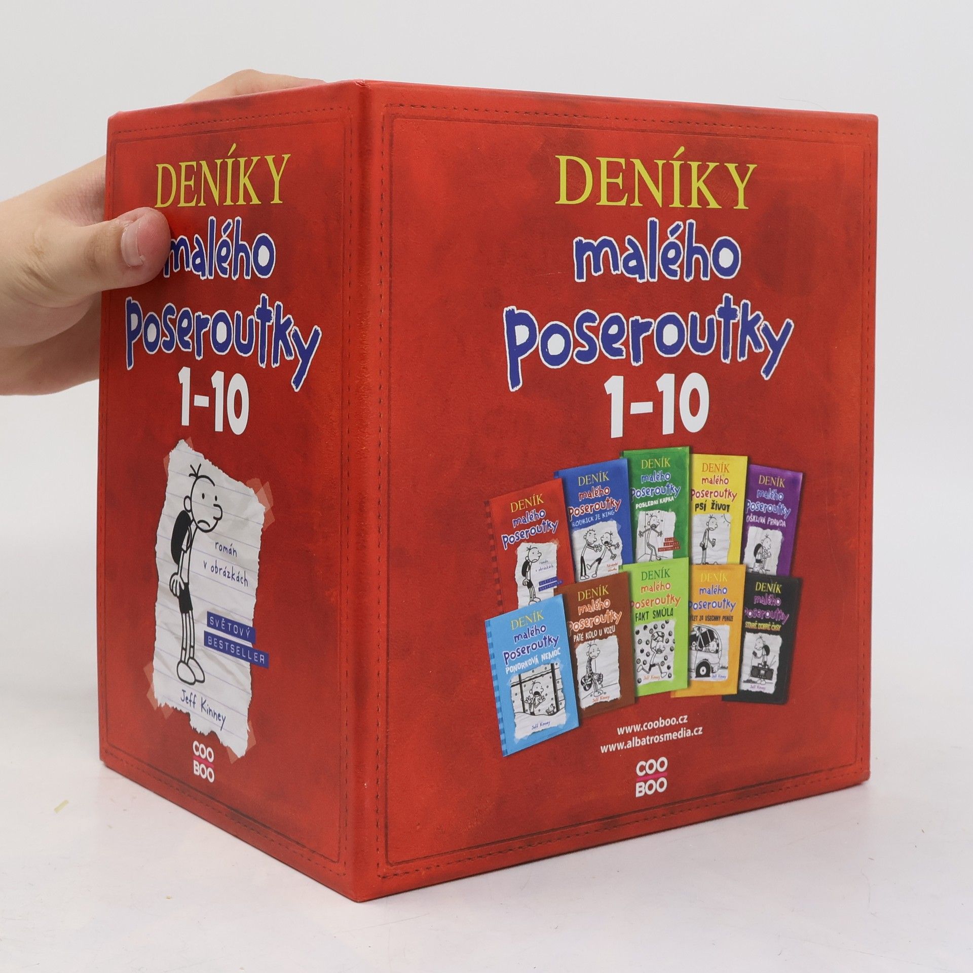 Jeff Kinney Deník malého poseroutky 1-10