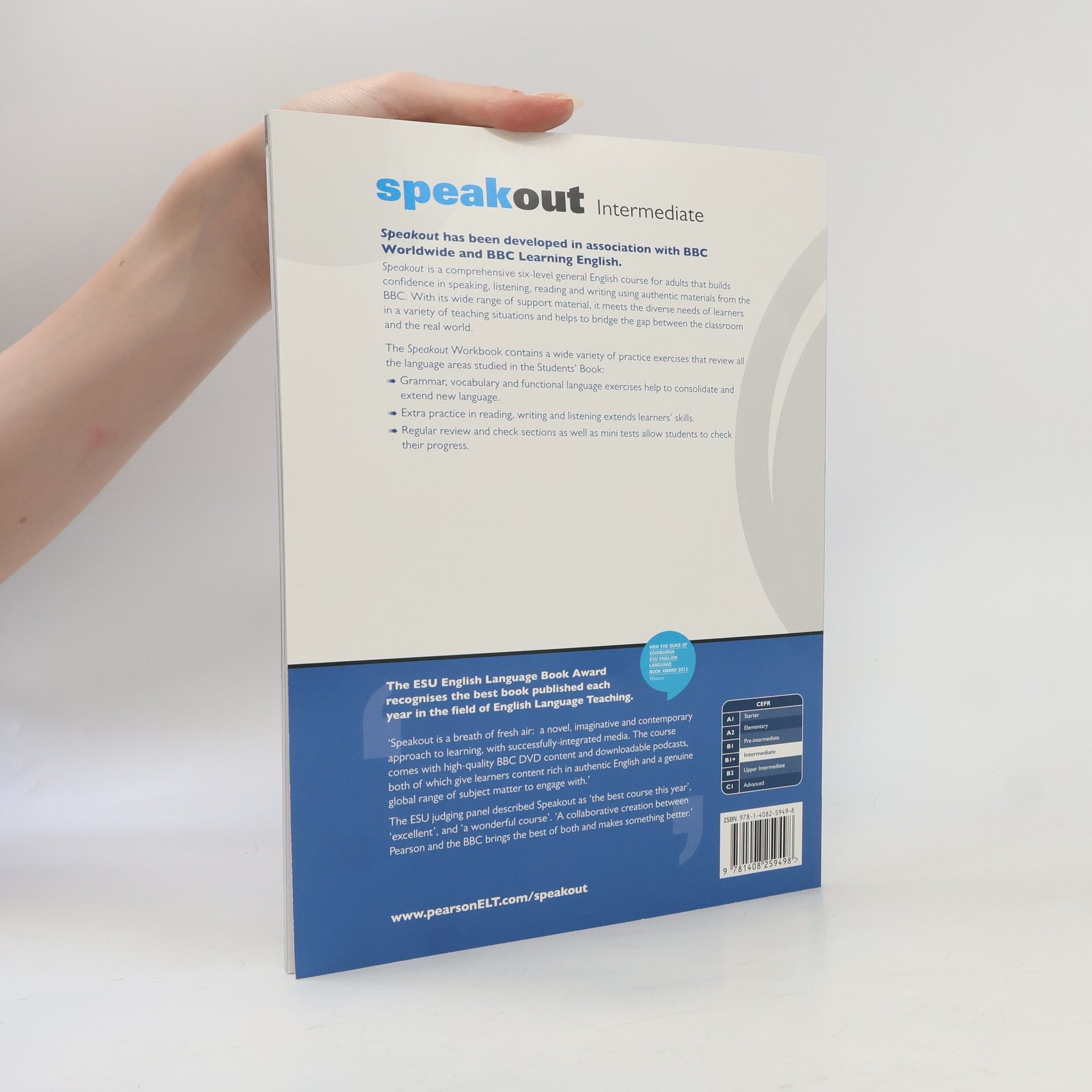 Antonia Clare Speakout. Intermediate. Workbook with key
