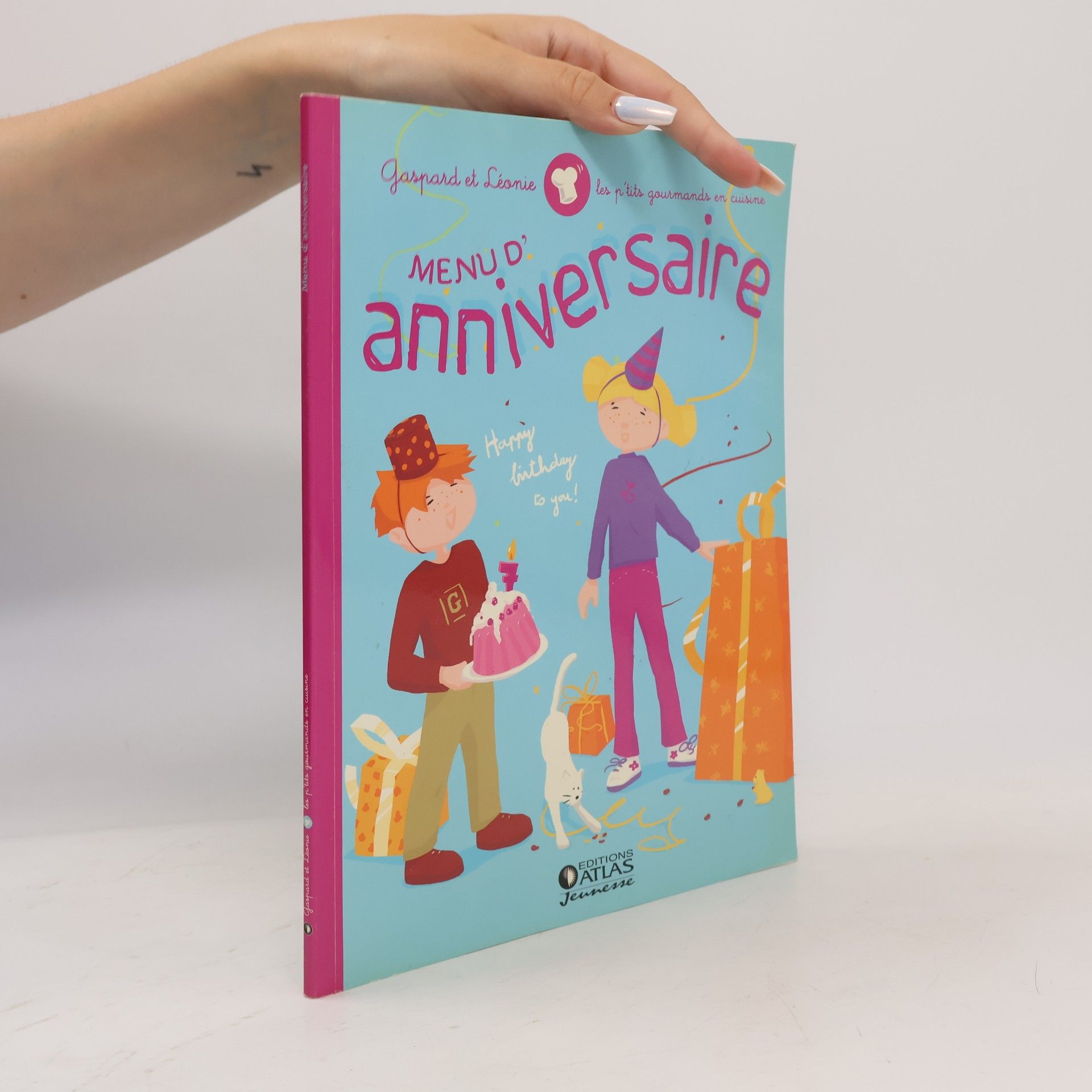 Gaspar et Léonie. Menus d'anniversaire
