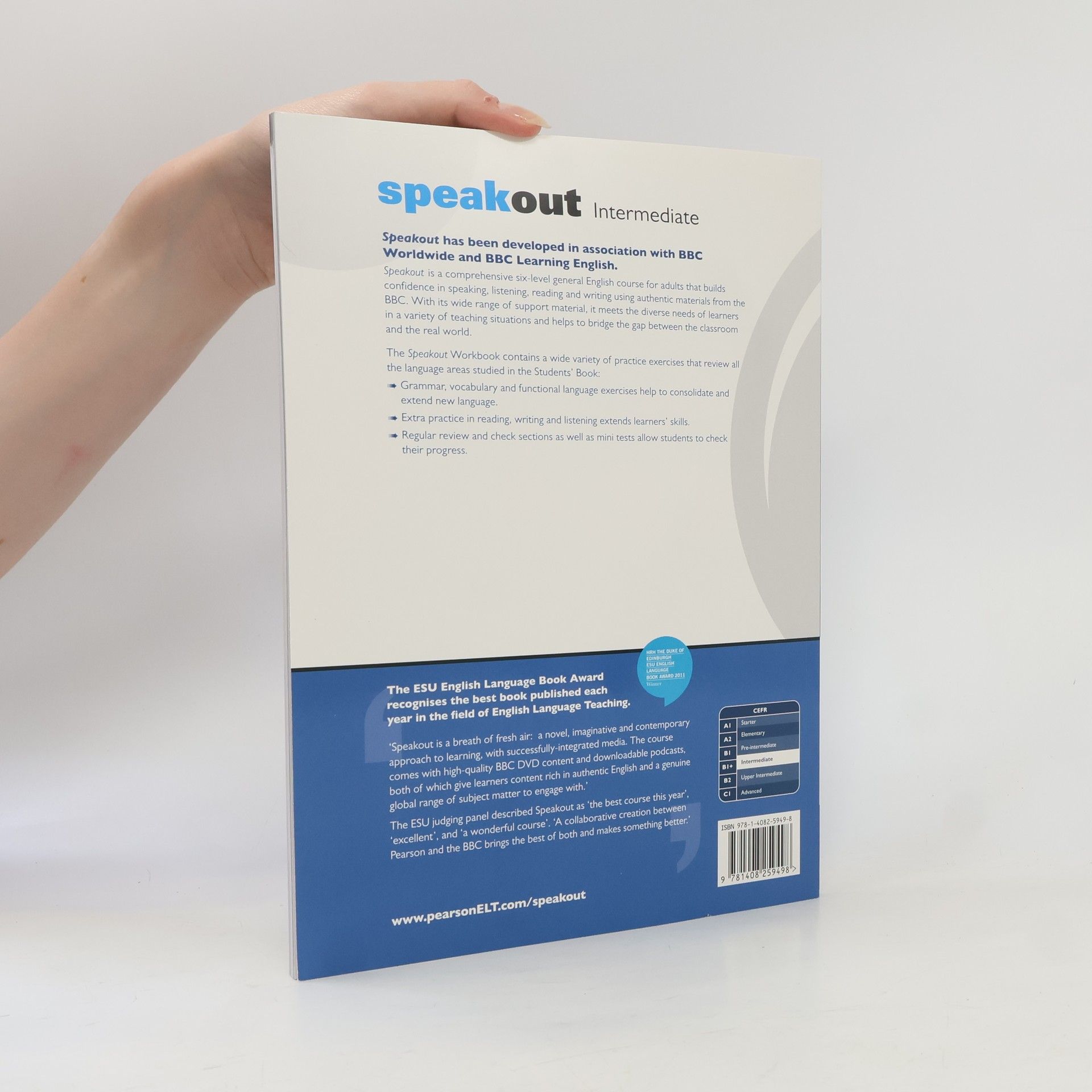 Antonia Clare Speakout. Intermediate. Workbook with key