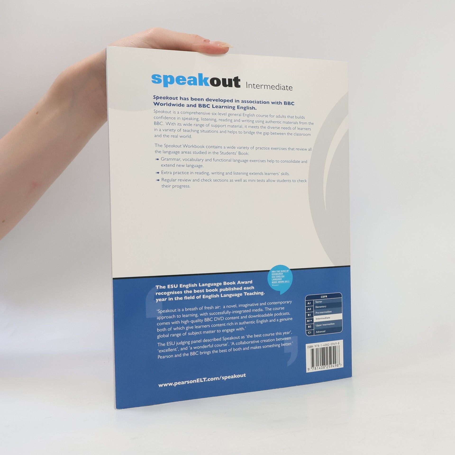 Antonia Clare Speakout. Intermediate. Workbook with key