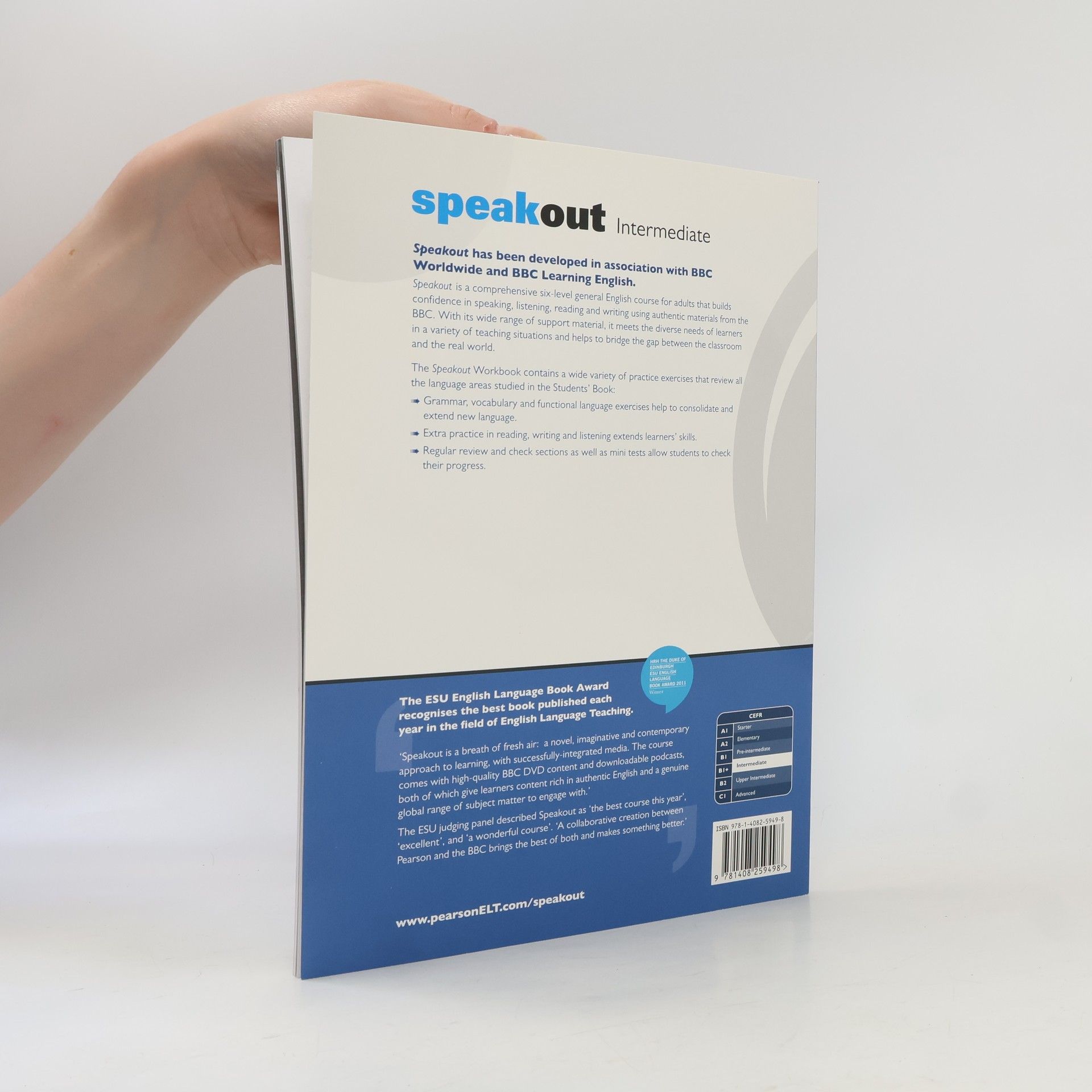 Antonia Clare Speakout. Intermediate. Workbook with key