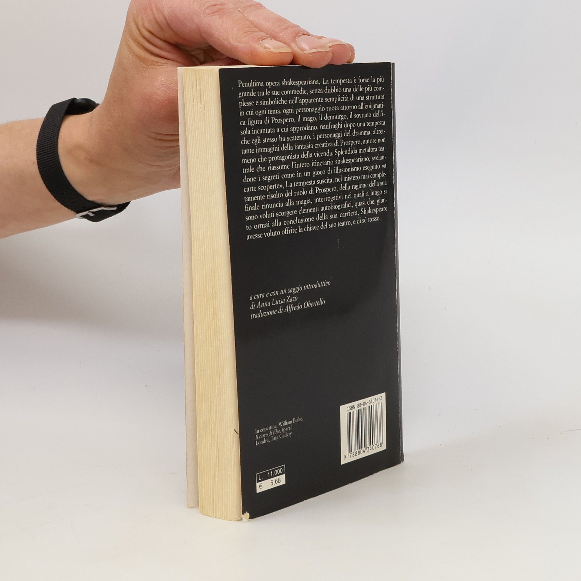 William Shakespeare Oscar Classici Mondadori - 196: La tempesta