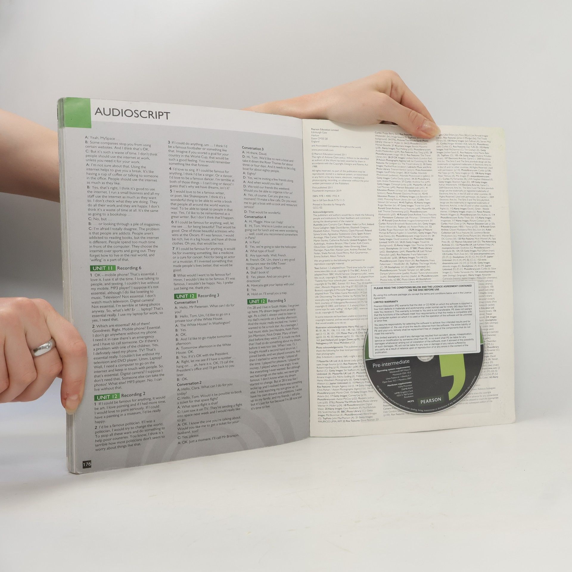 Antonia Clare Speakout. Pre-intermediate. Students' book