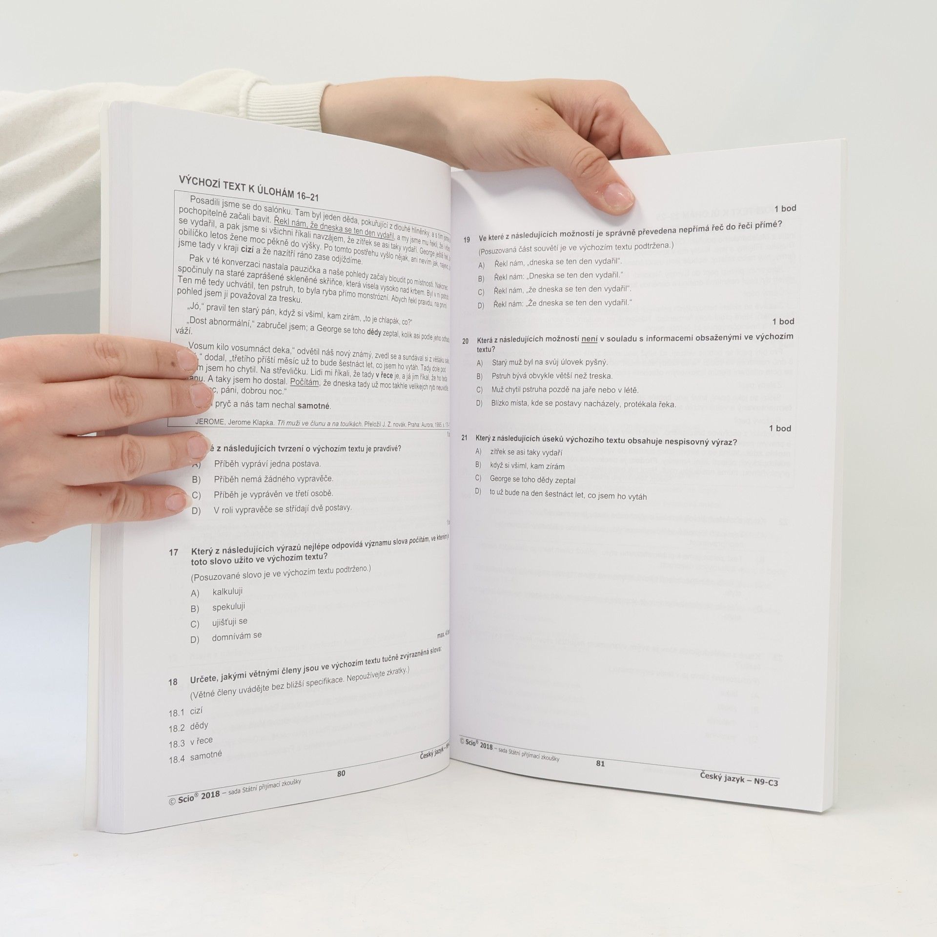 Autores varios Sada testů státní přijímací zkoušky