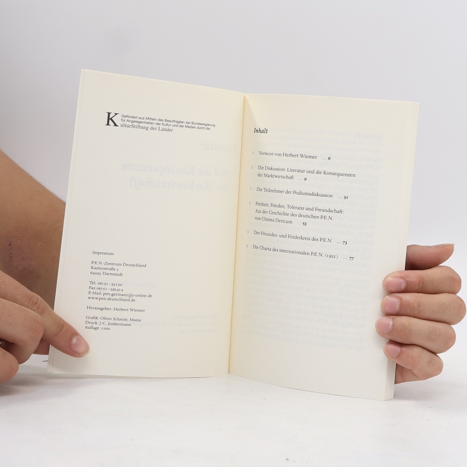 Autorenkollektiv Literatur und die Konsequenzen der Marktwirtschaft