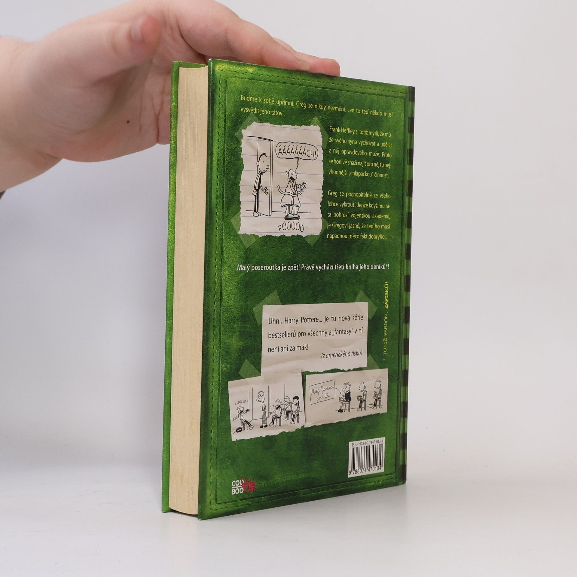 Jeff Kinney Deník malého poseroutky 3. Poslední kapka