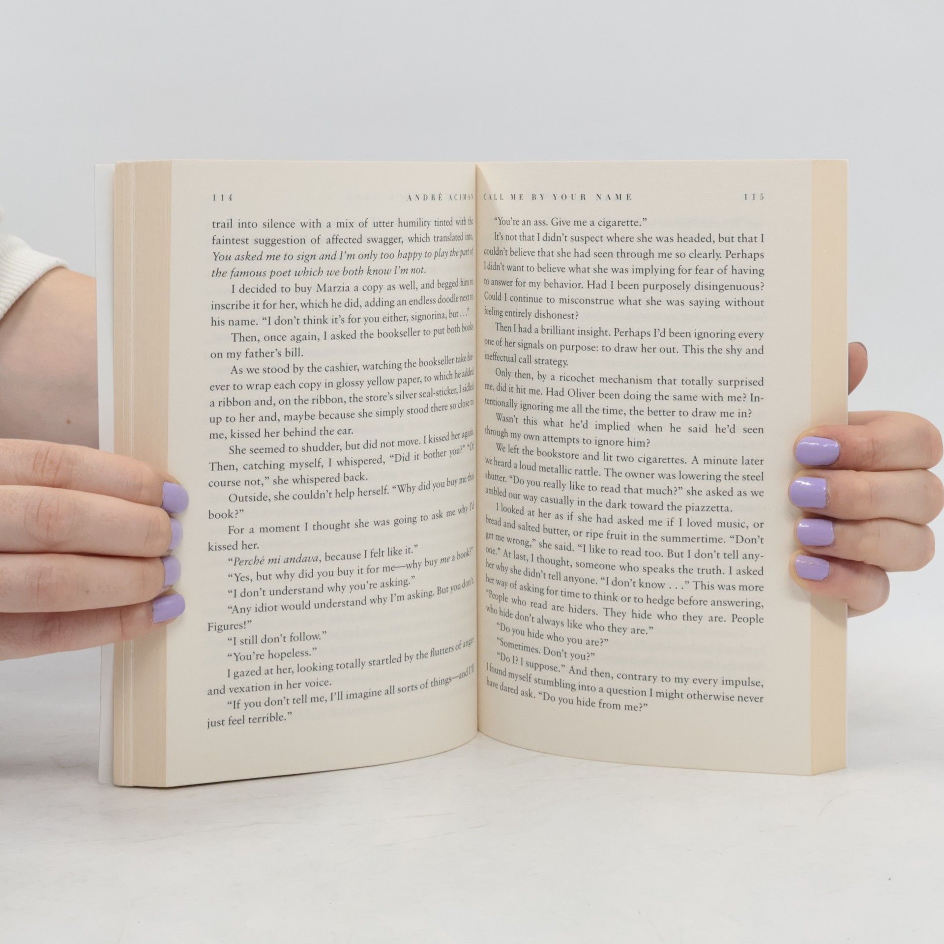 André Aciman Call Me By Your Name