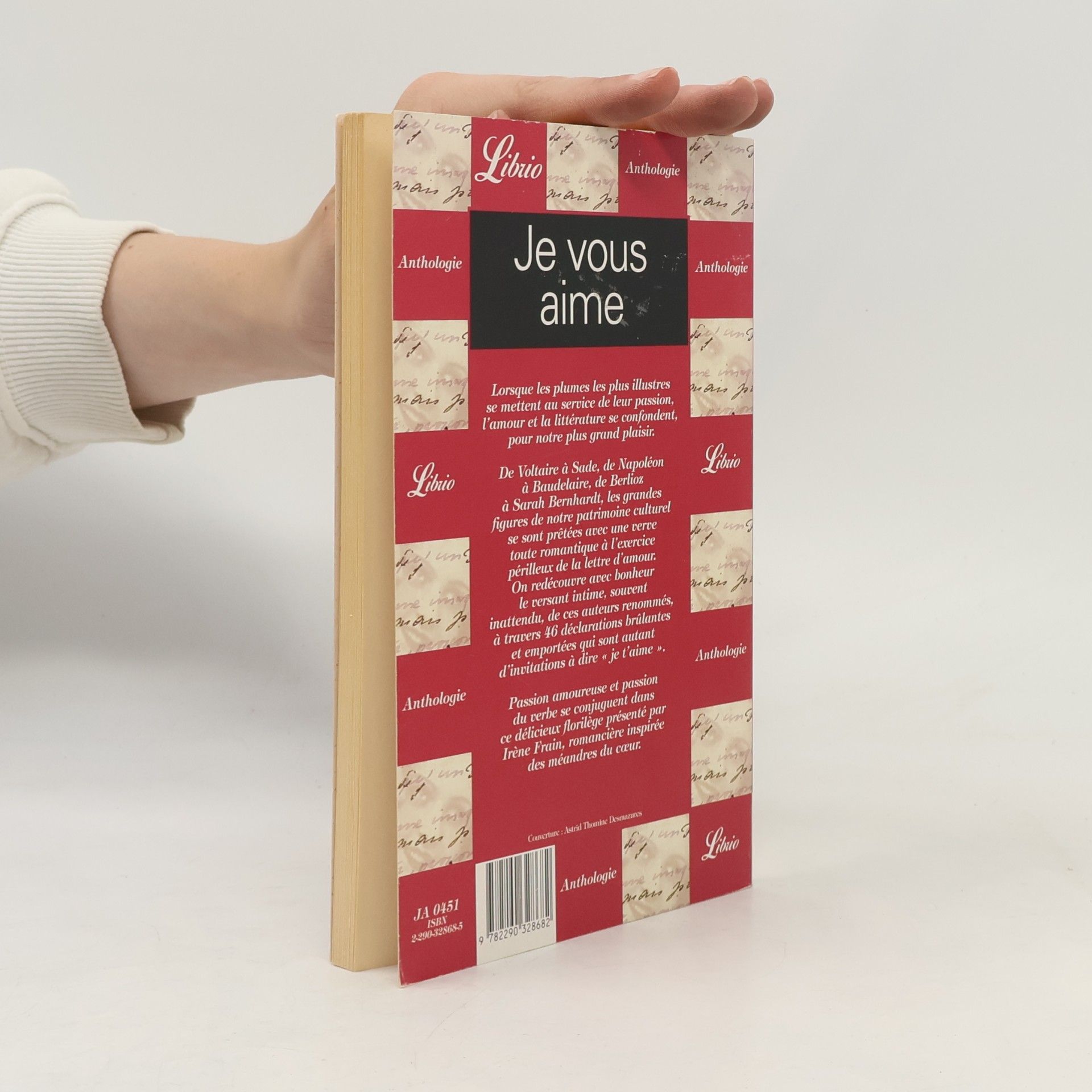 Various authors Je vous aime