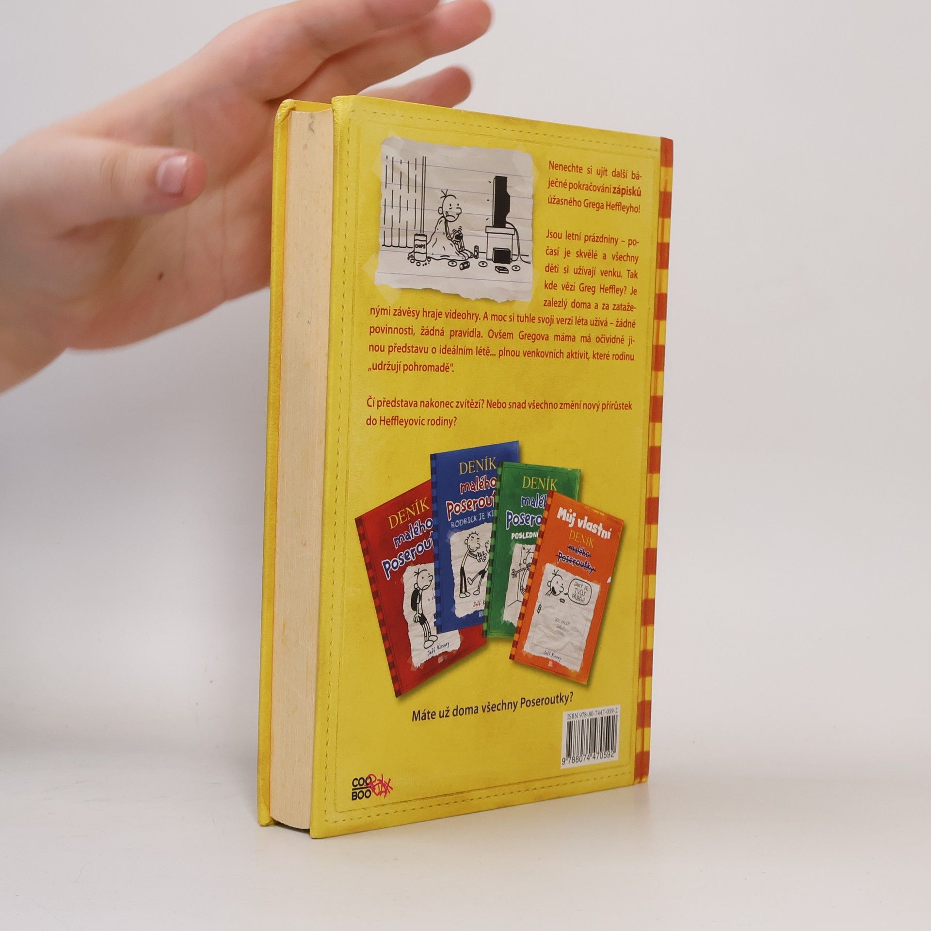 Jeff Kinney Deník malého poseroutky 4. Psí život