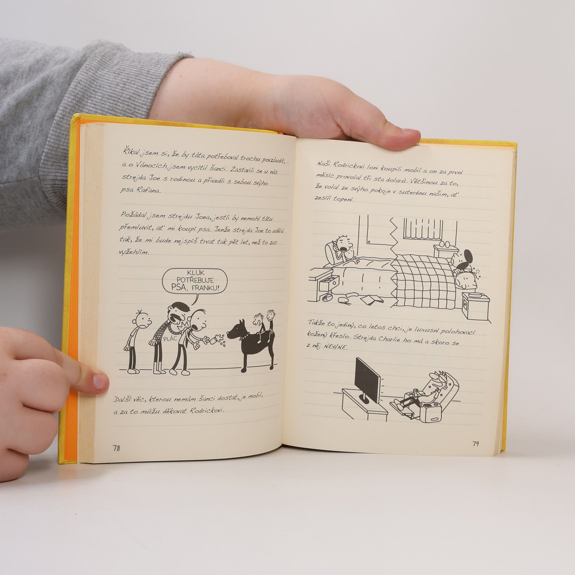 Jeff Kinney Deník malého poseroutky 4. Psí život