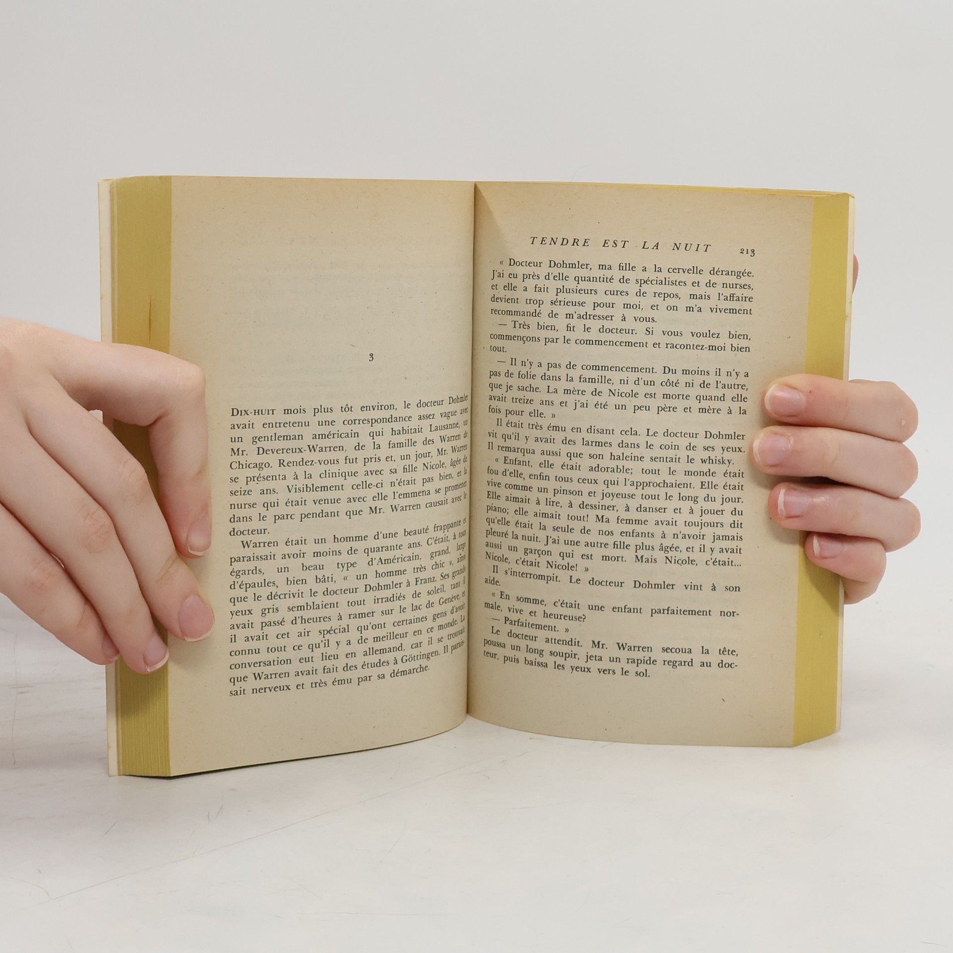 Francis Scott Fitzgerald Tendre est la nuit