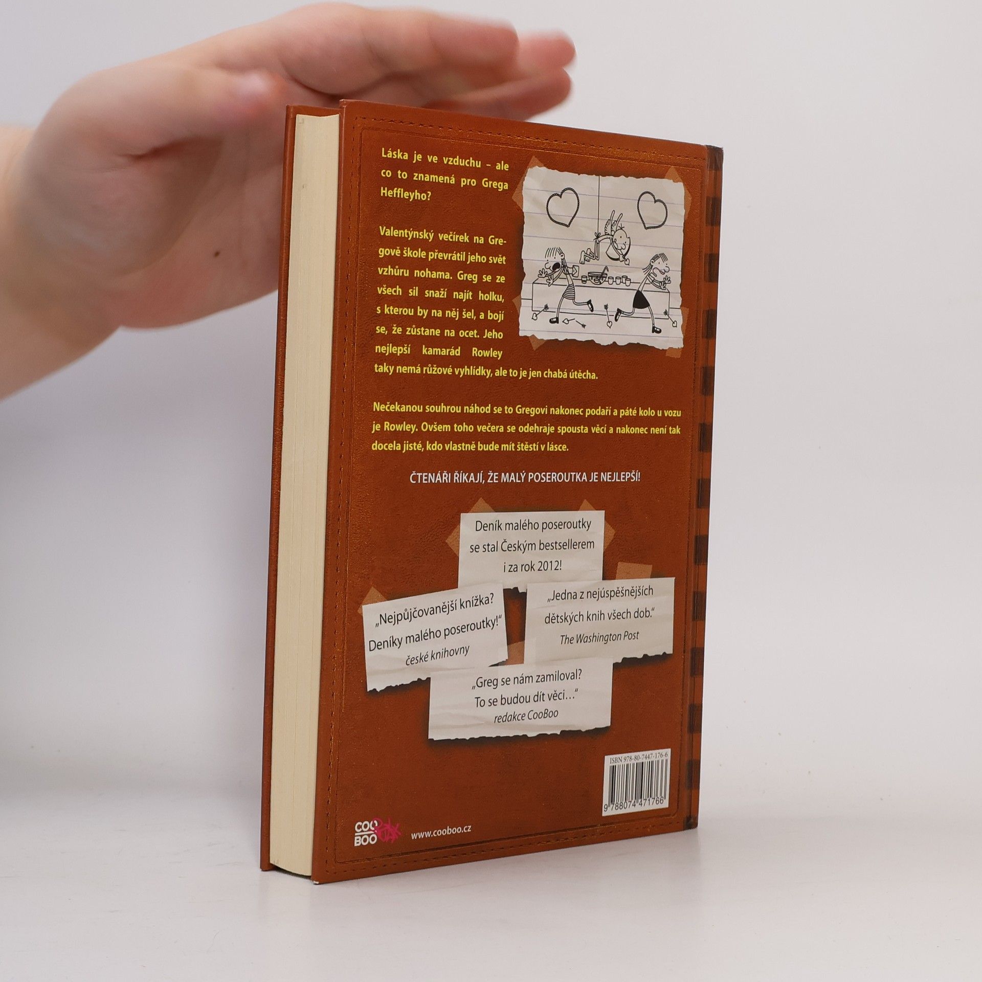 Jeff Kinney Deník malého poseroutky 7. Páté kolo u vozu