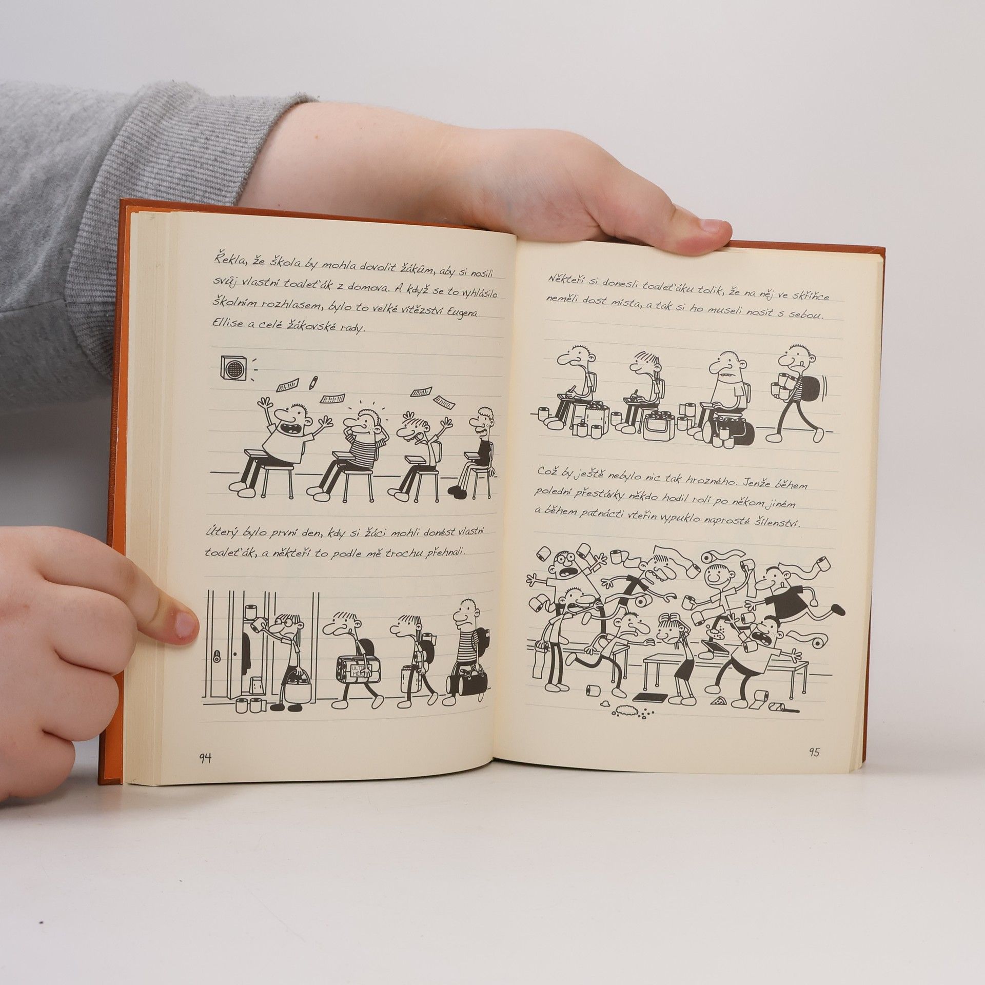 Jeff Kinney Deník malého poseroutky 7. Páté kolo u vozu